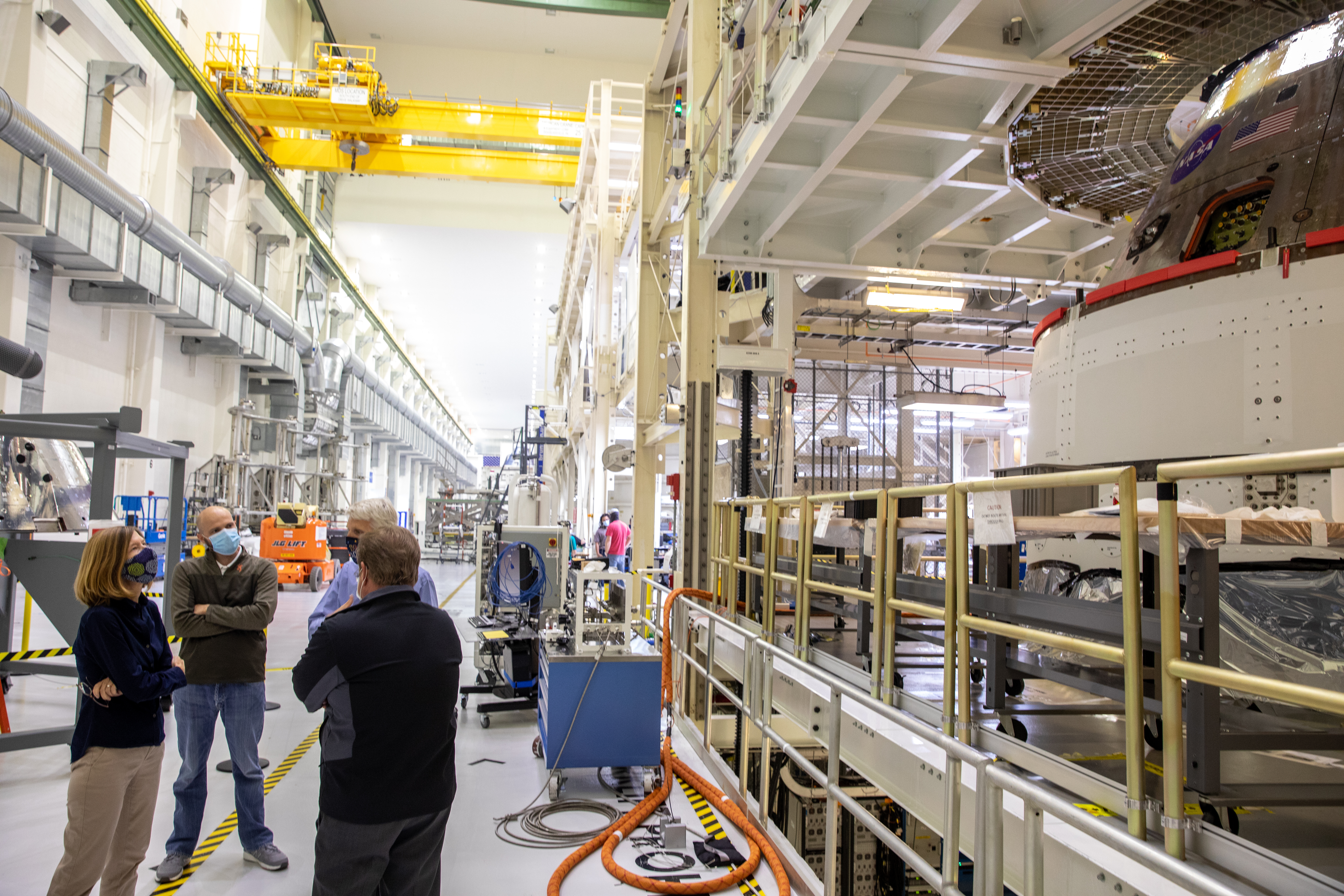 Kathy Lueders Visit to KSC