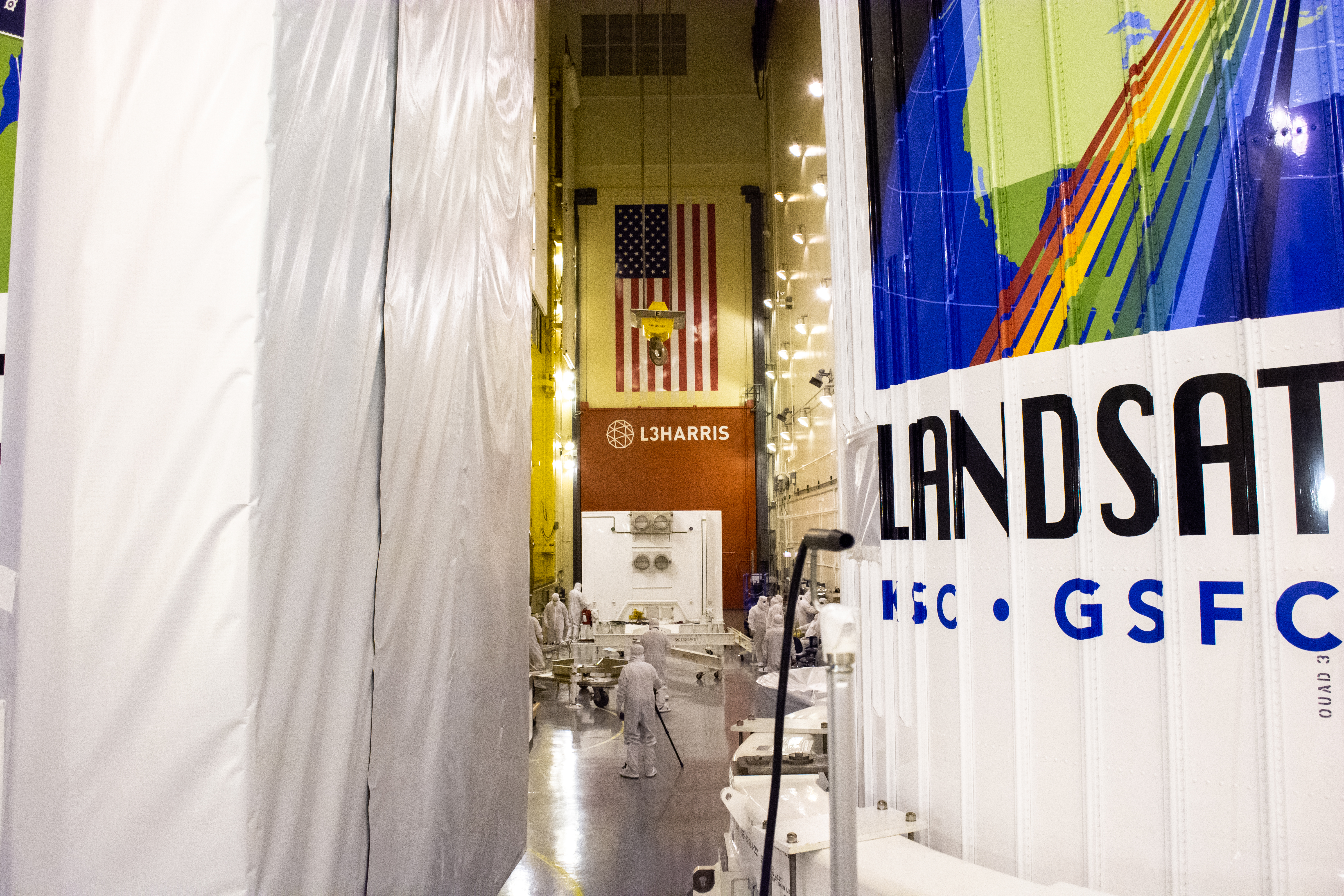 Landsat 9 Spacecraft Arrival (Observatory)