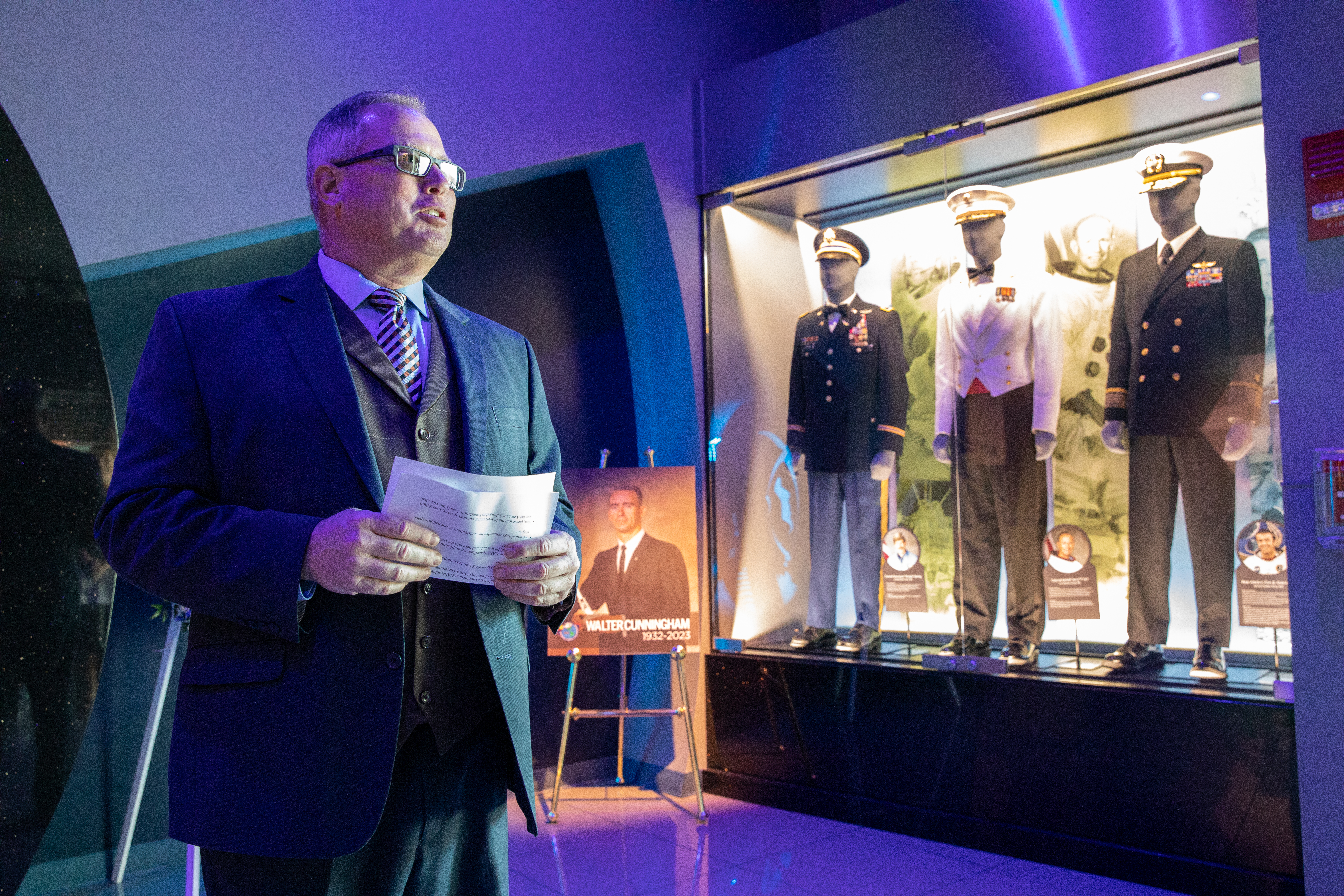 Memorial Ceremony for Walter Cunningham