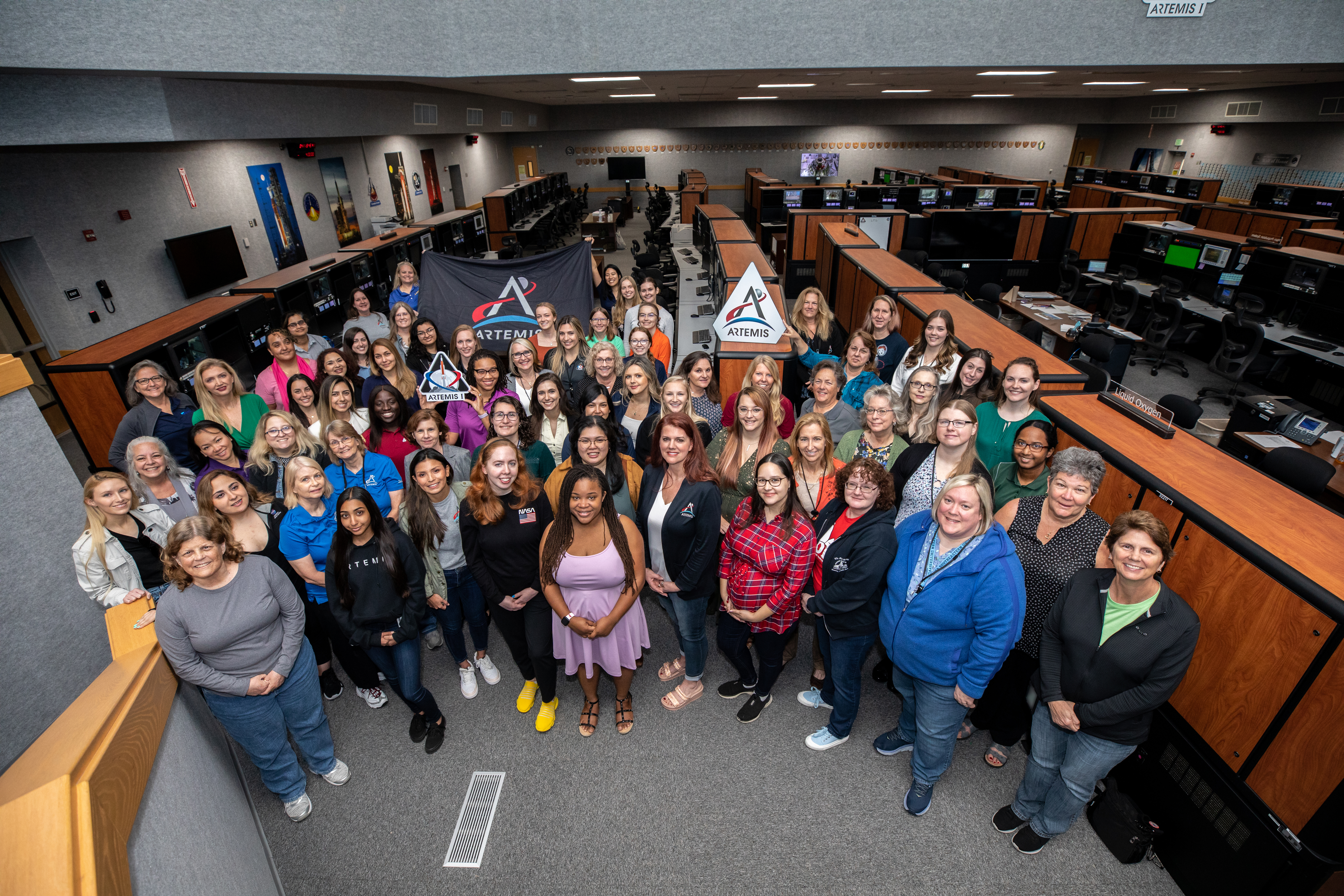 Women of NASA - Artemis Female Launch Team