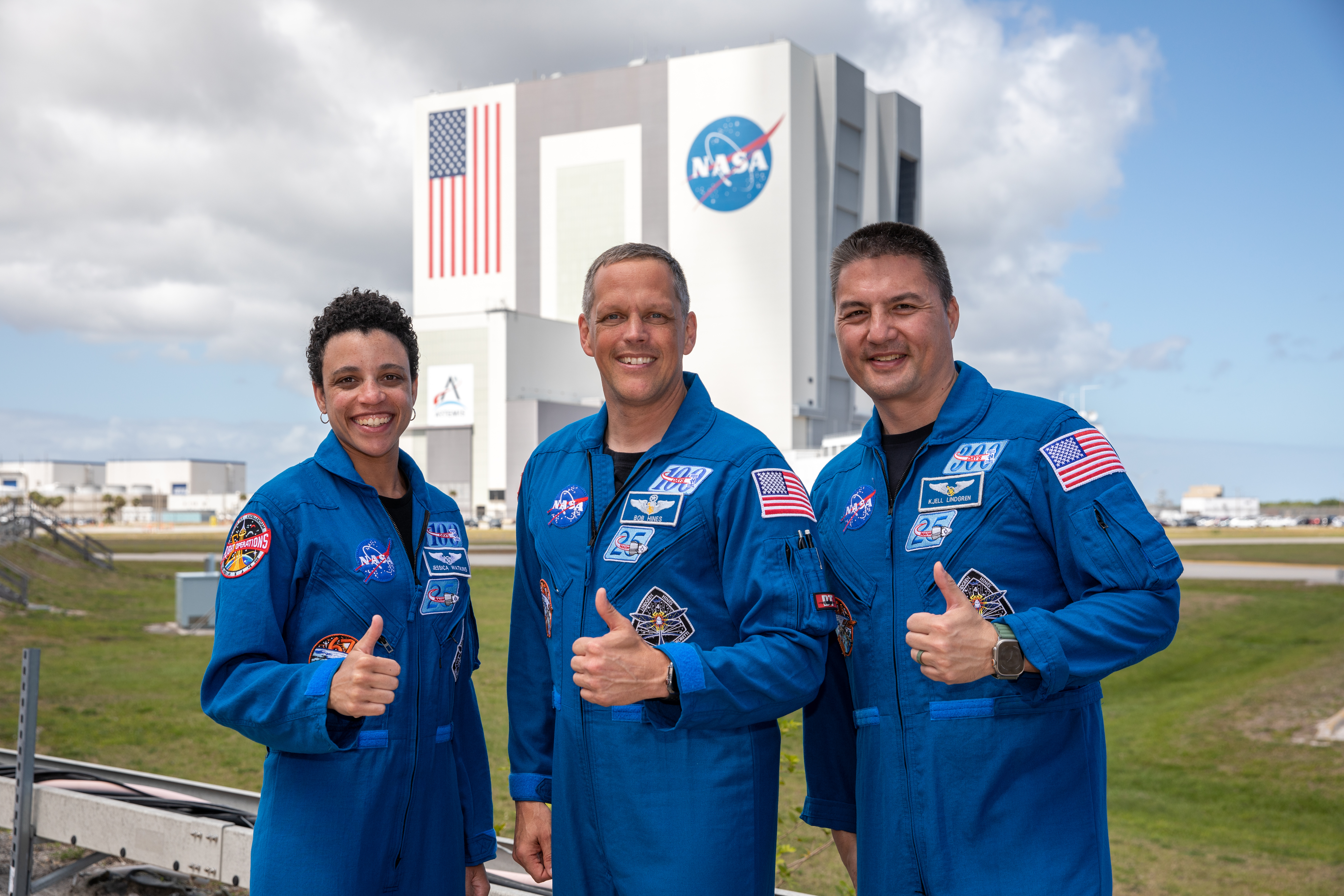 Crew-4 Astronauts Visit KSC