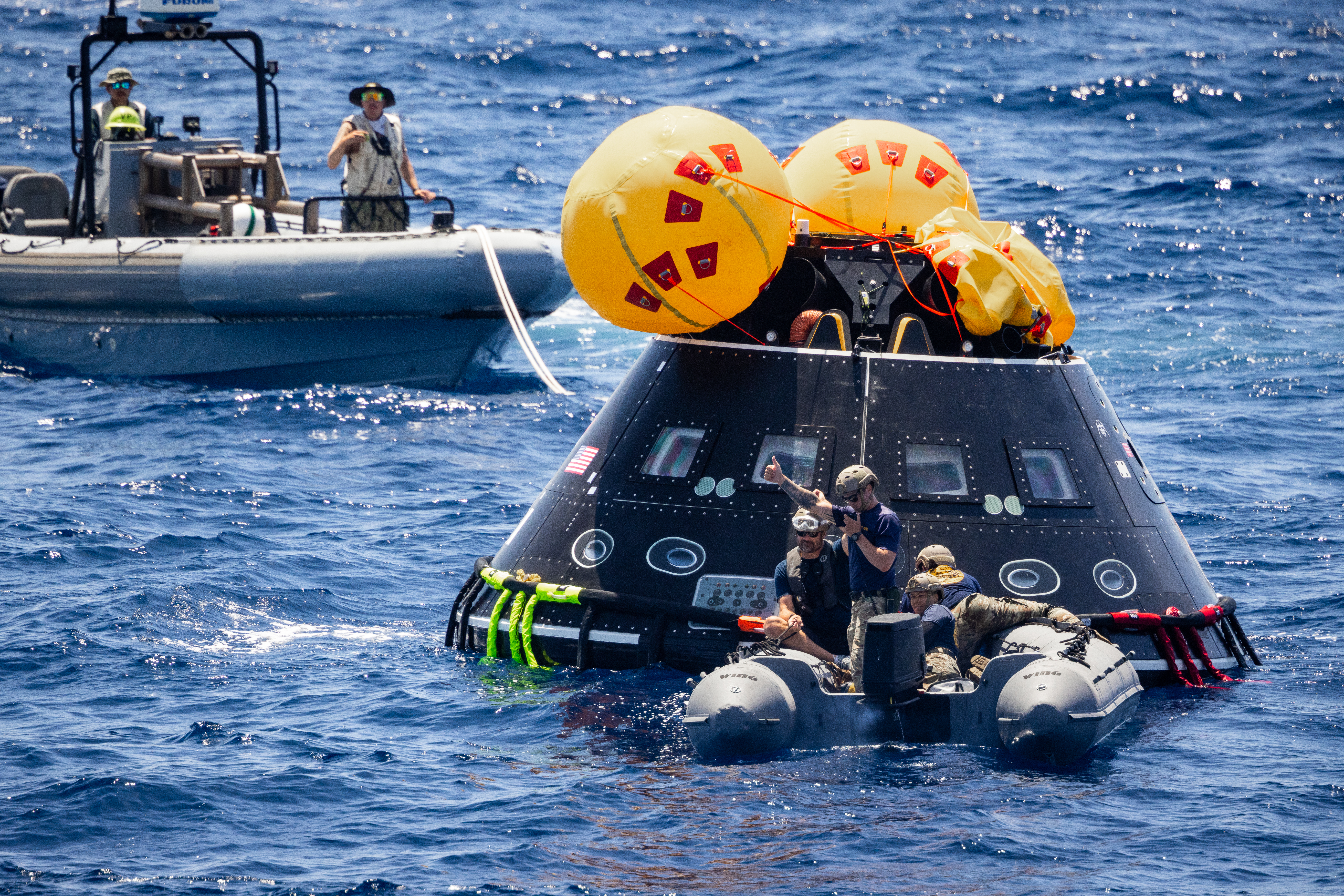 Artemis II Orion Underway Recovery Test 10 (URT-10) - Day 3