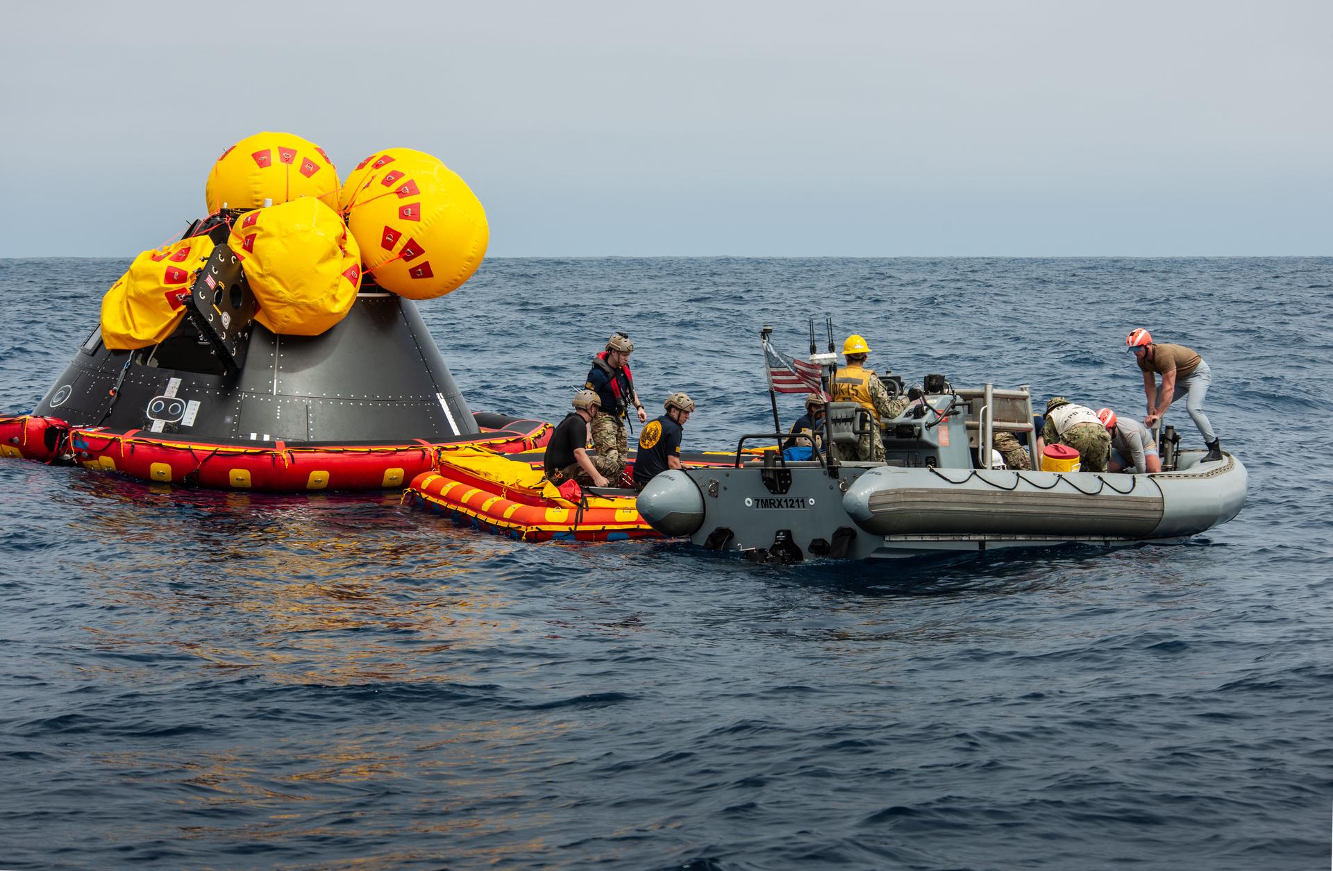 Artemis II Orion Underway Recovery Test 10 (URT-10) - Day 3