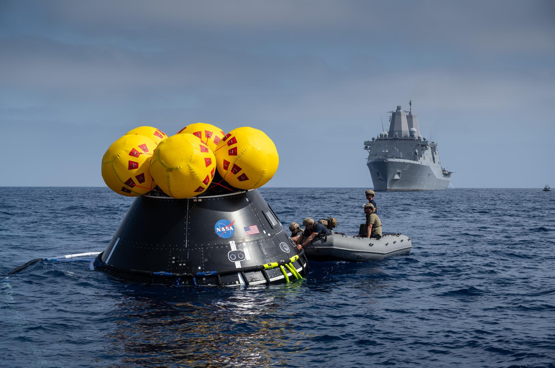 Artemis II Orion Underway Recovery Test 10 (URT-10) - Day 4