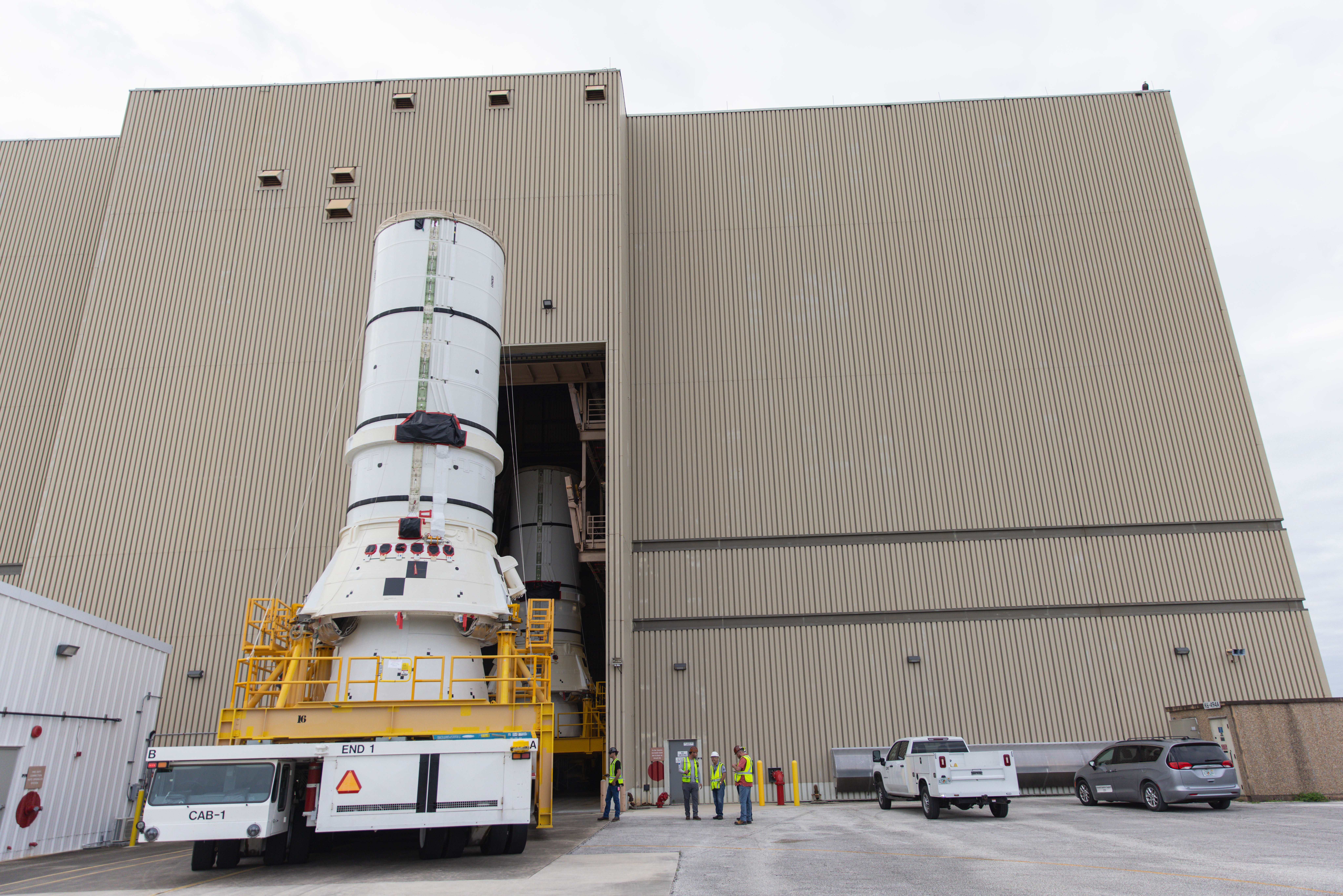 Artemis II Booster Move