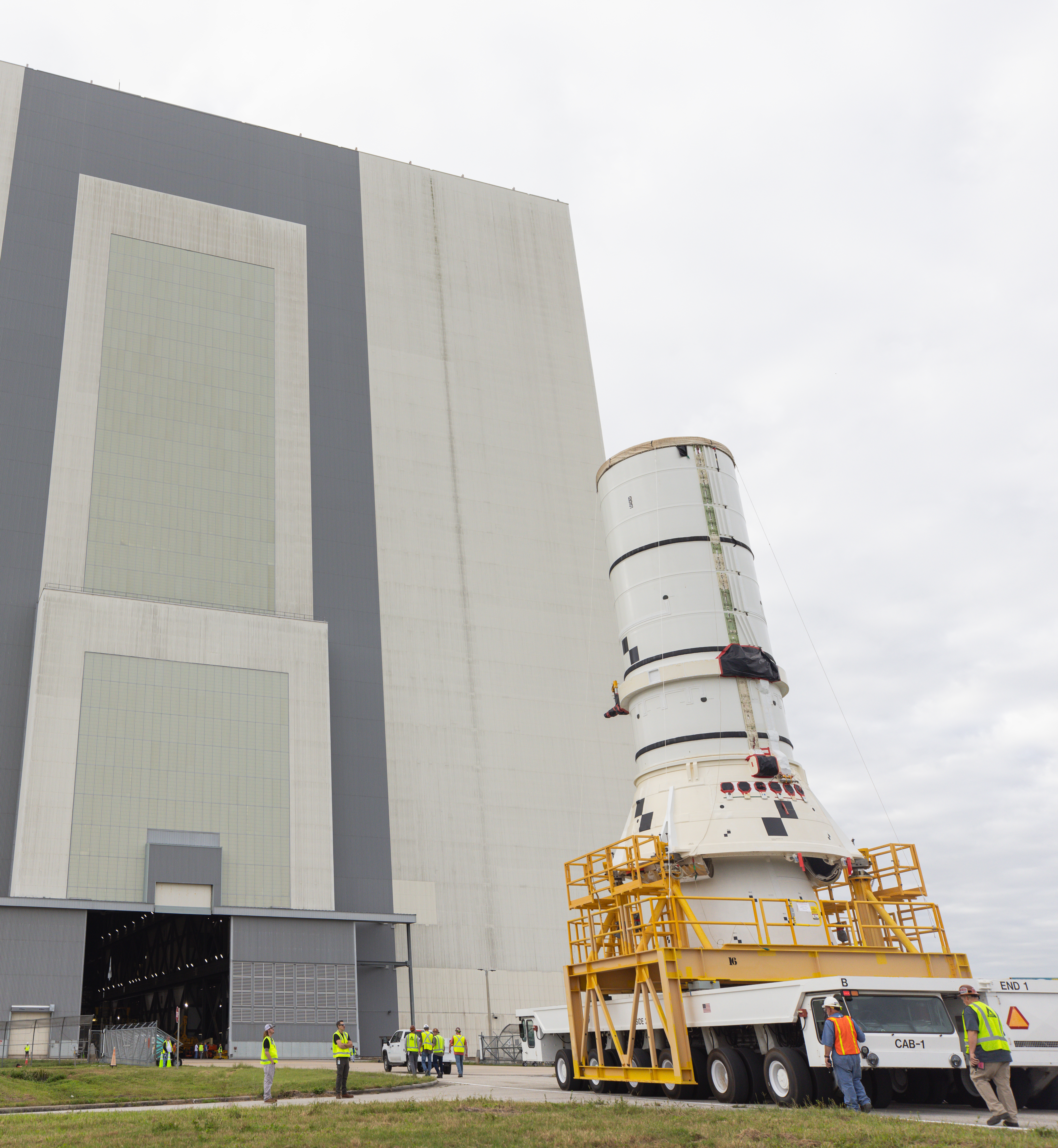 Artemis II Booster Move