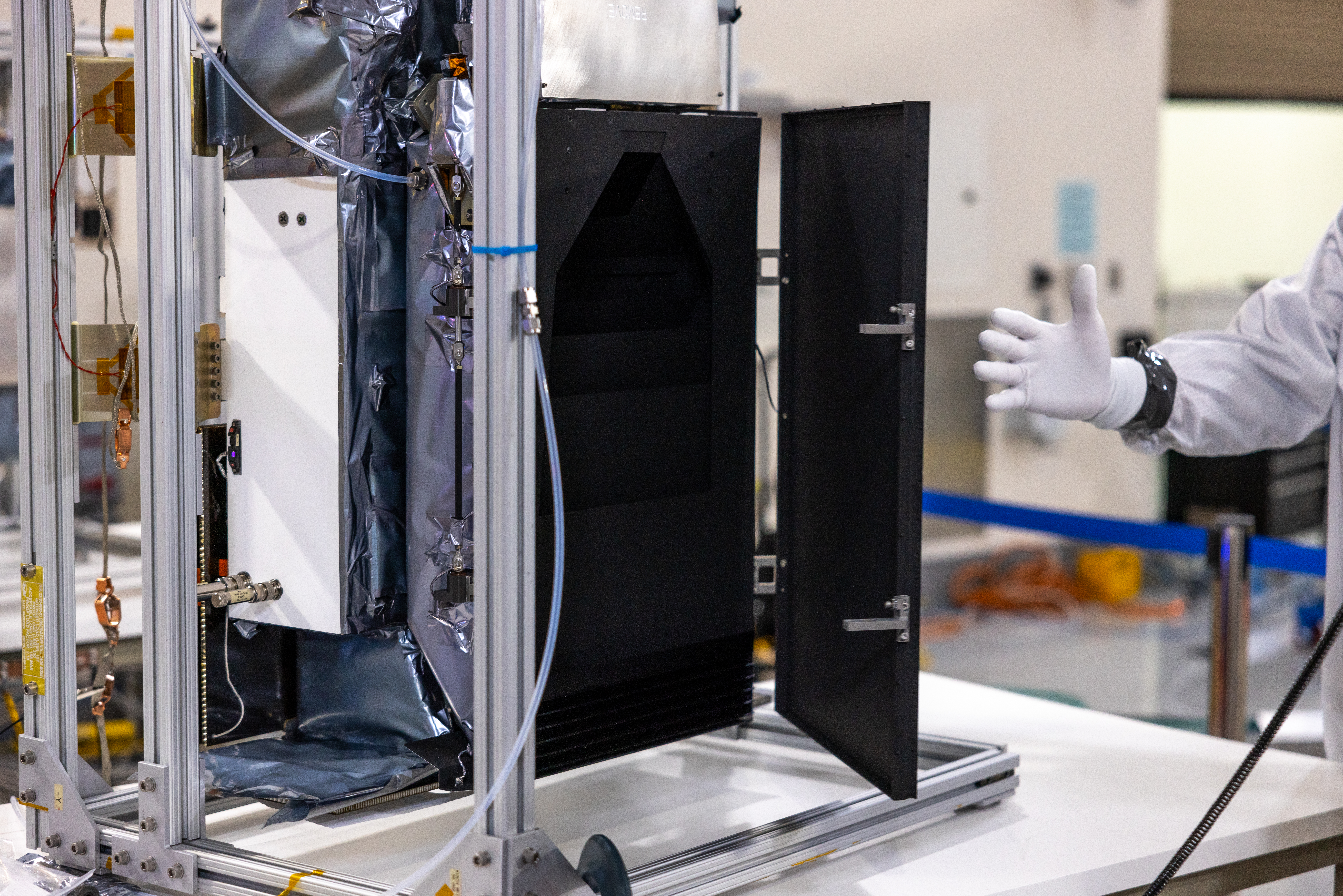 PUNCH Satellites Solar Array Deployment Test