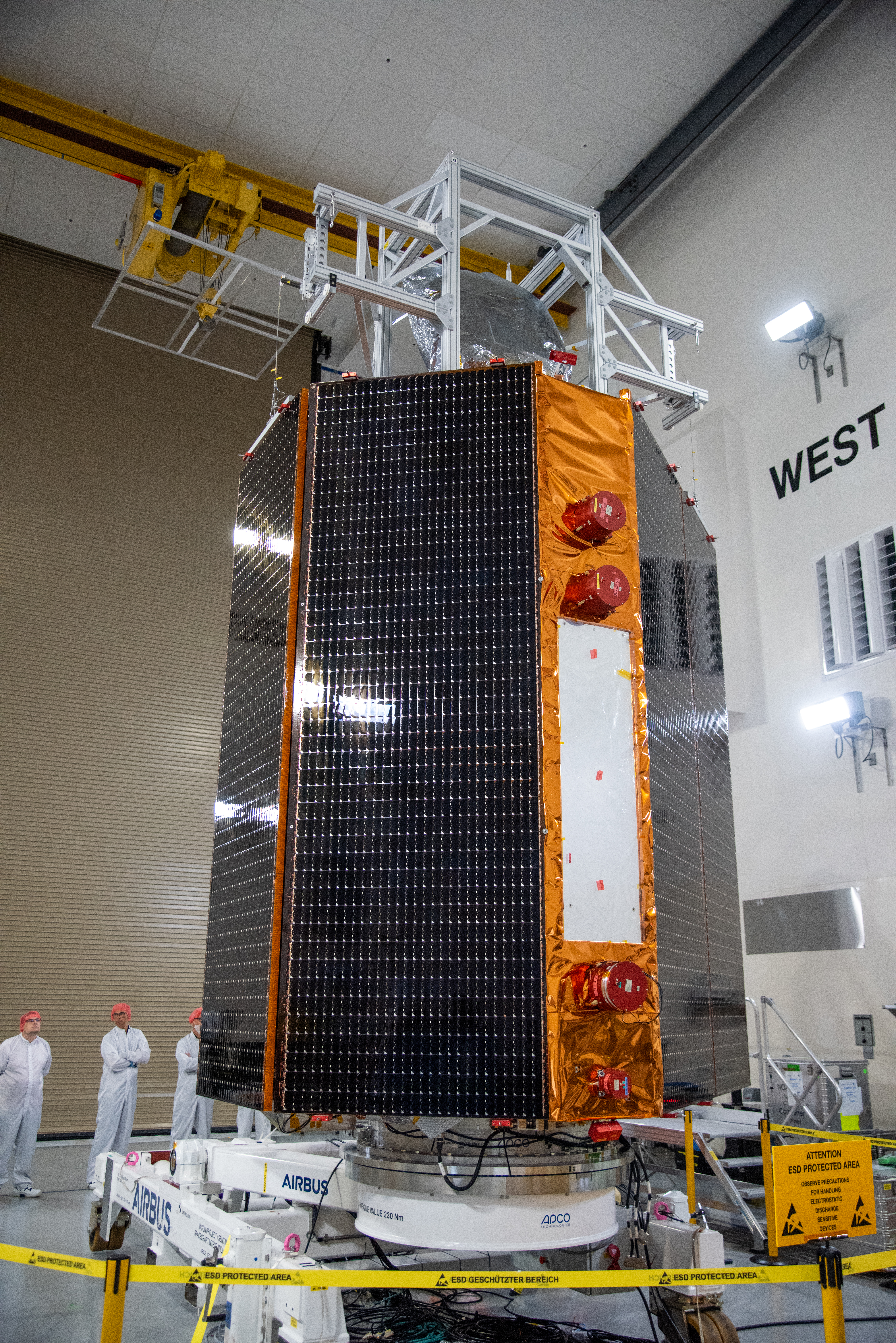 Sentinel-6B Solar Array Deployment and Stow