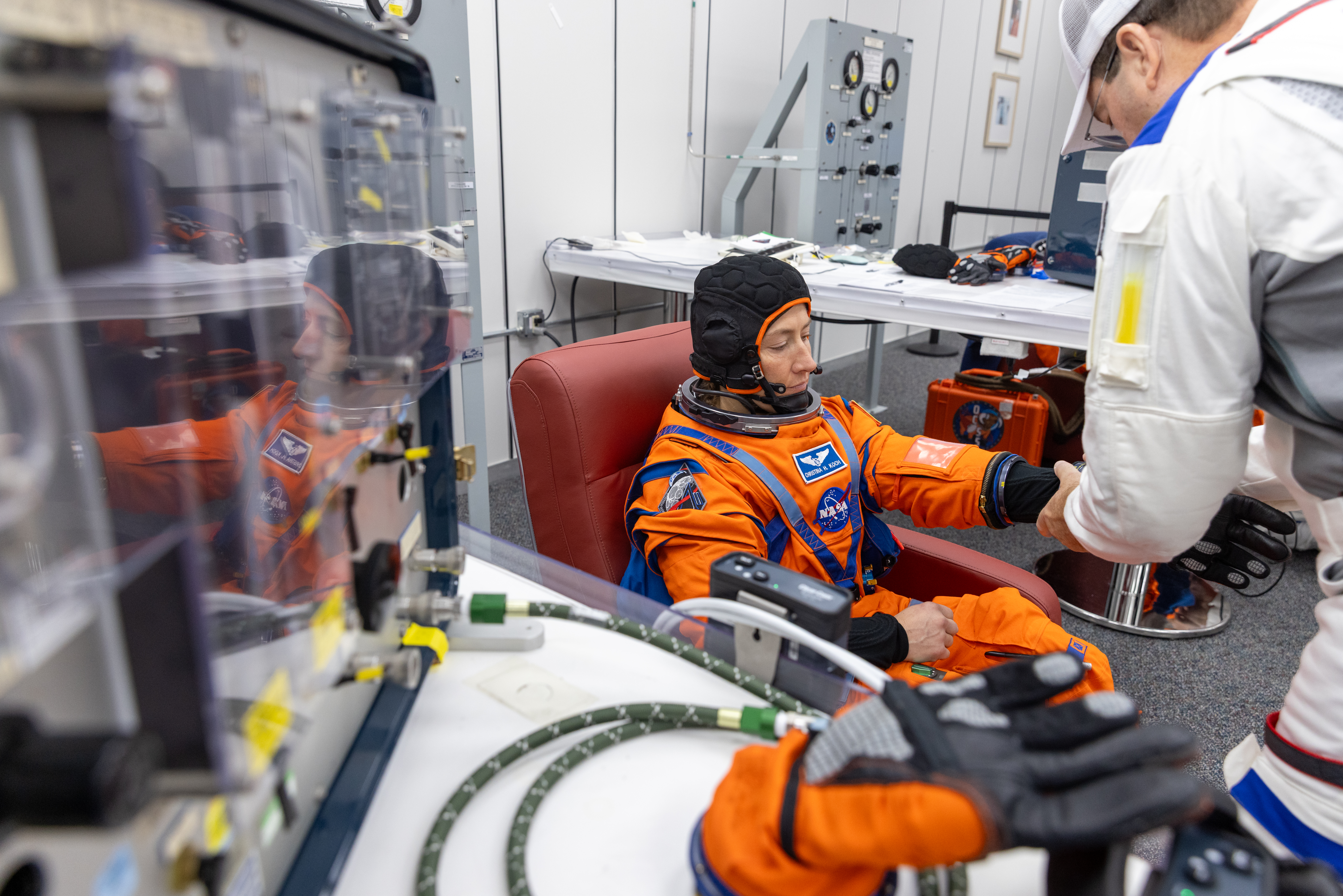 Artemis II CDDT - Suit Up and Walkout