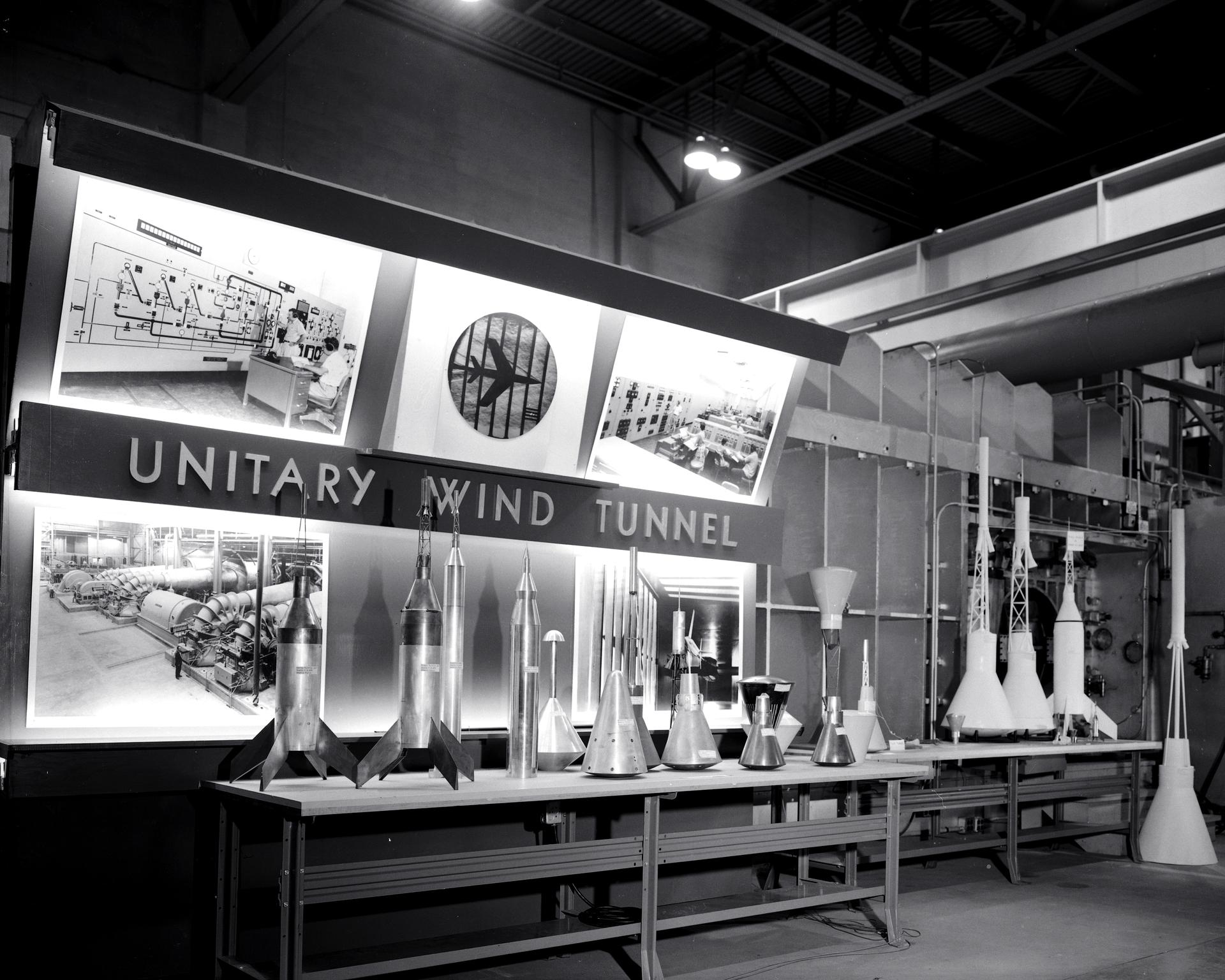 Fig. 68 Unitary Wind Tunnel Display