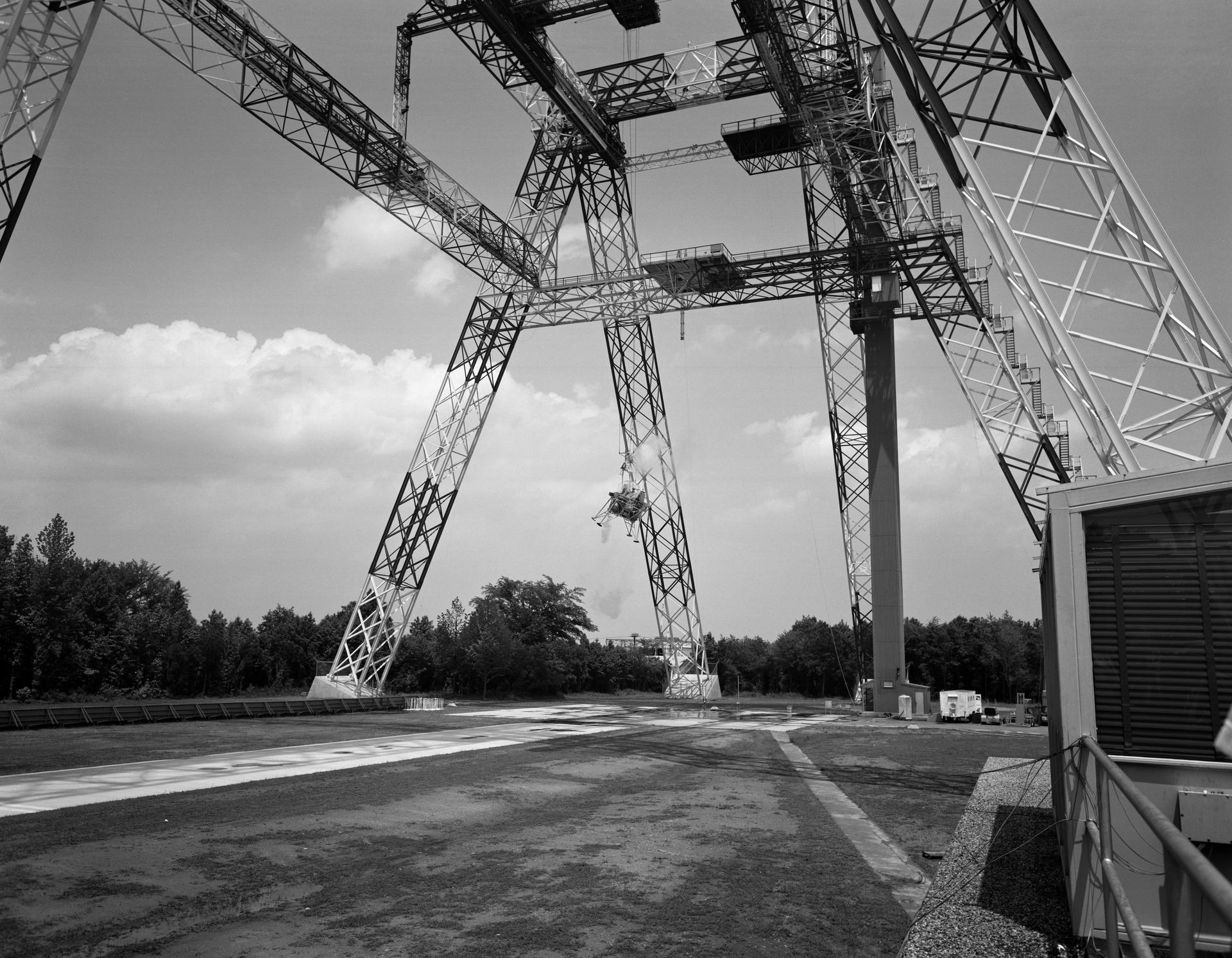 Lunar Landing Testing at NASA Langley
