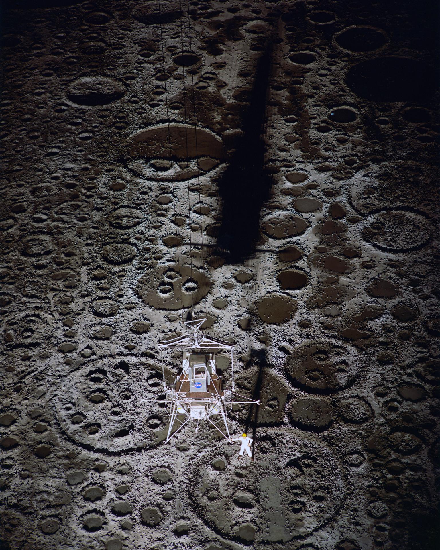 Lunar Landing Research Facility and Model