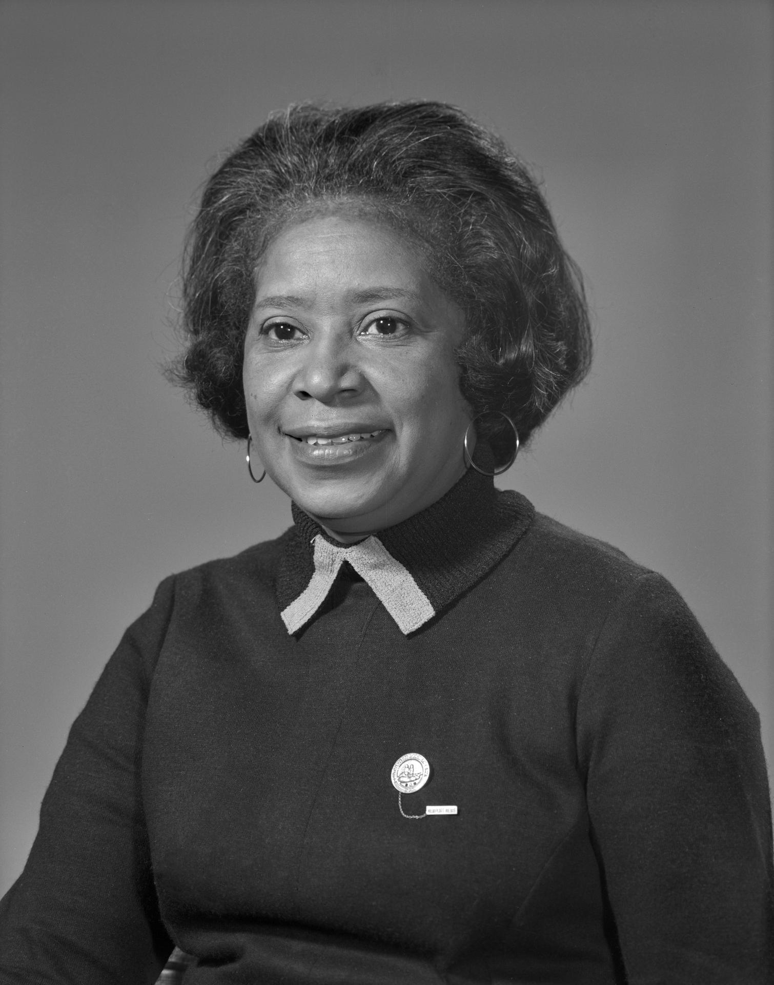 Portrait of Mary Jackson, NASA's First Female African-American Engineer