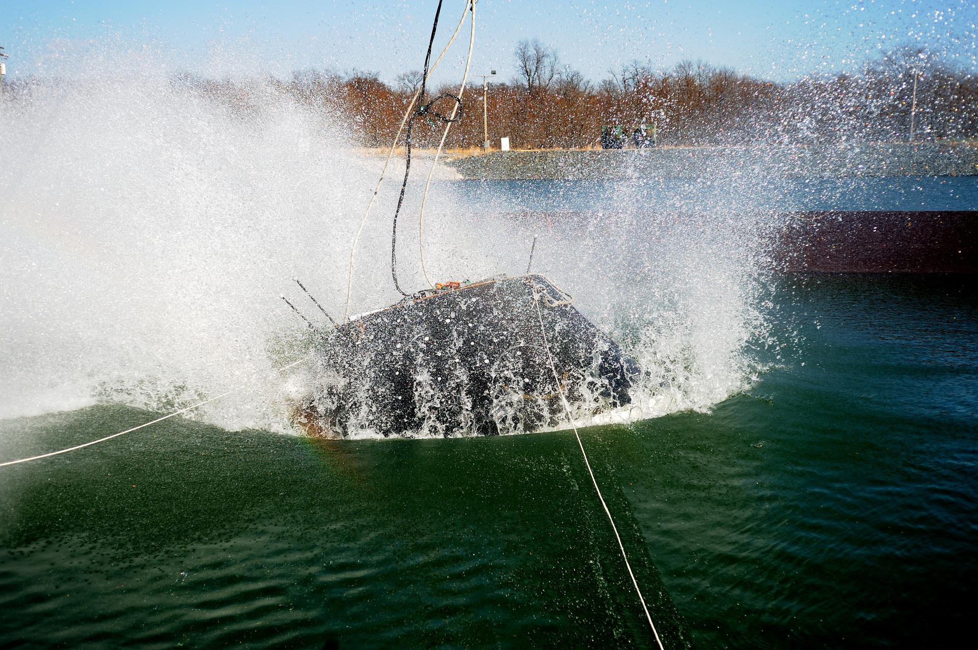 Crew Model Water Landing Module Assessment