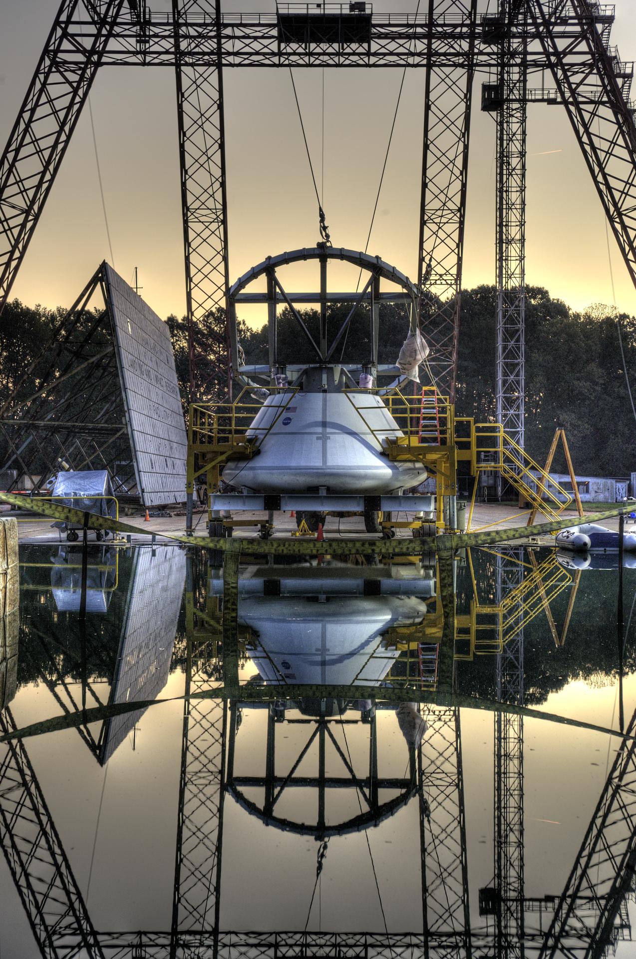 ORION Project-(SPLASH) Structural Passive Landing Attenuation fo