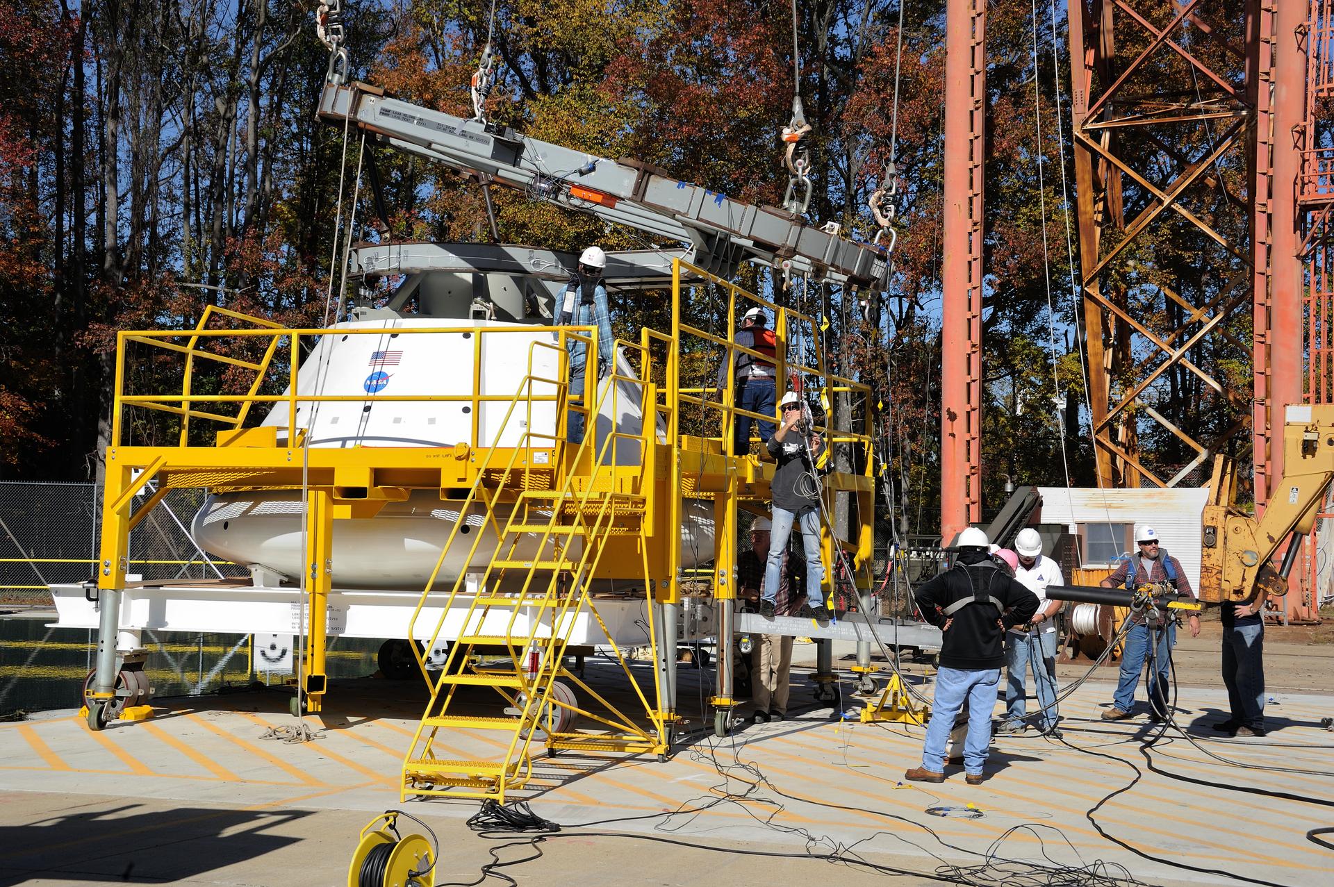 ORION Project-(SPLASH) Structural Passive Landing Attenuation fo