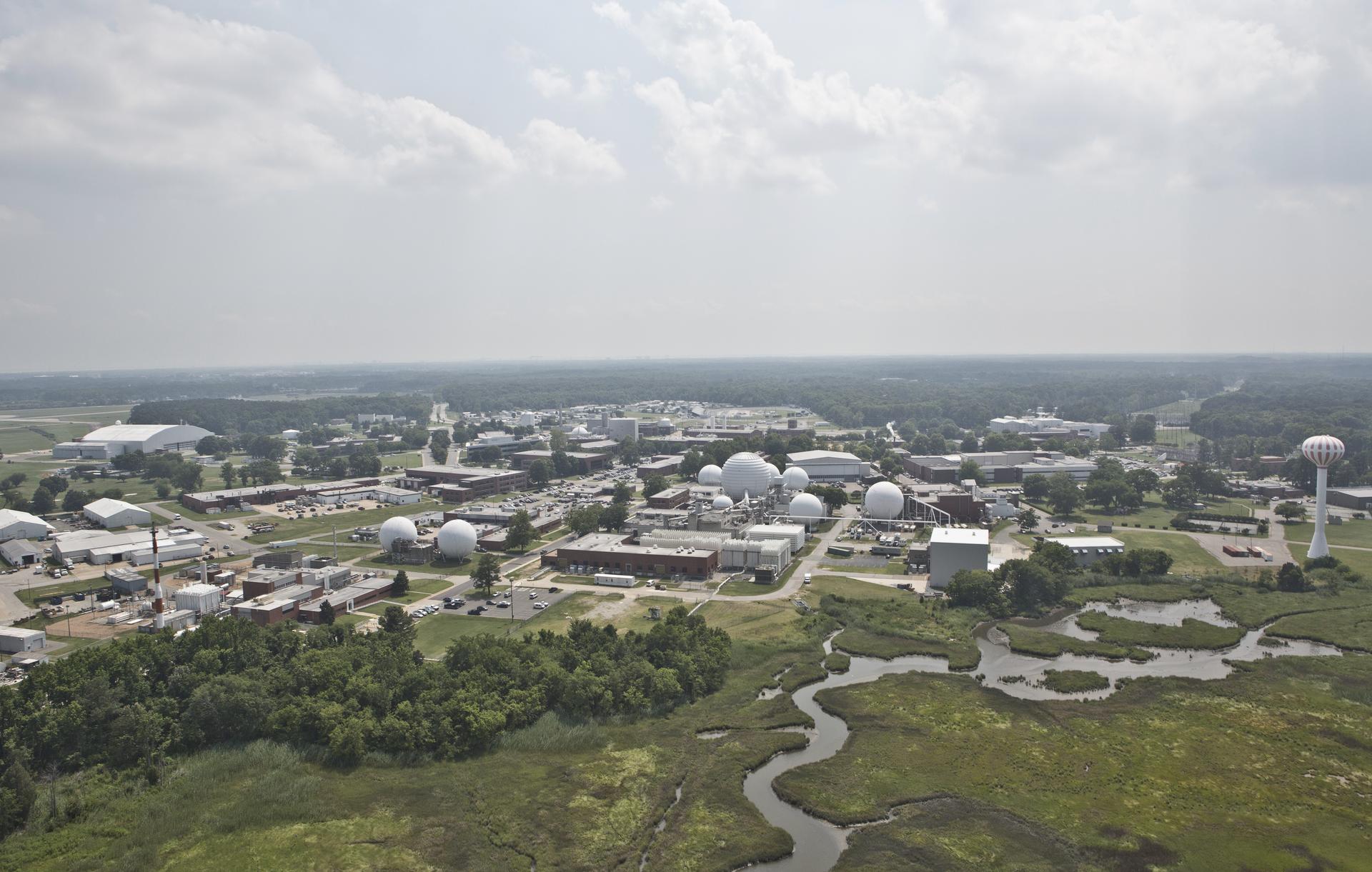 Aerials of NASA Langley Research Center