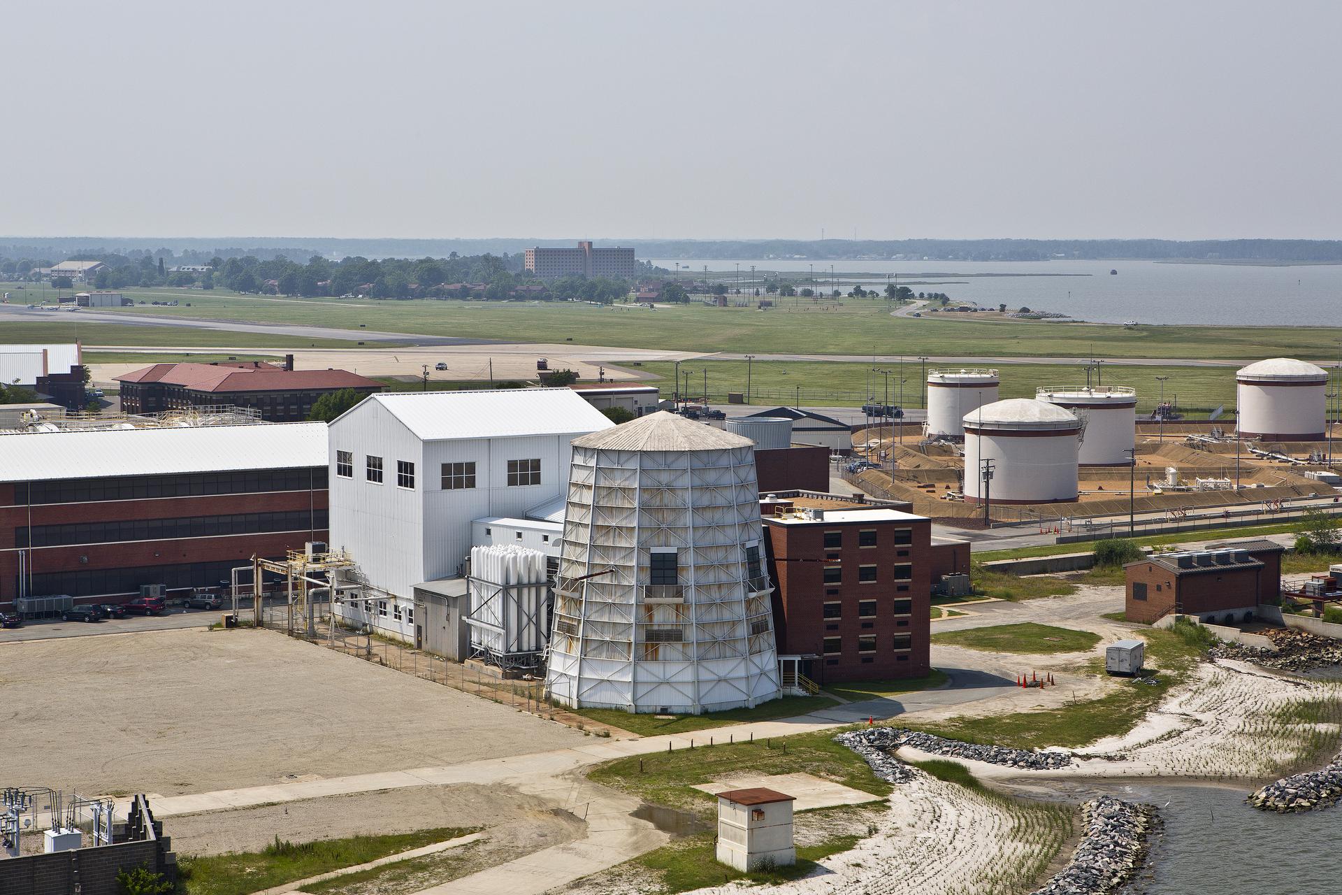 Aerials of NASA Langley Research Center