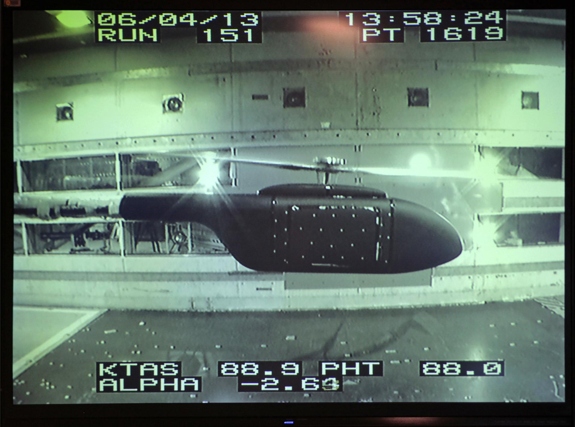 Helicopter Active Flow Control Tests in the 14x22 Subsonic Wind