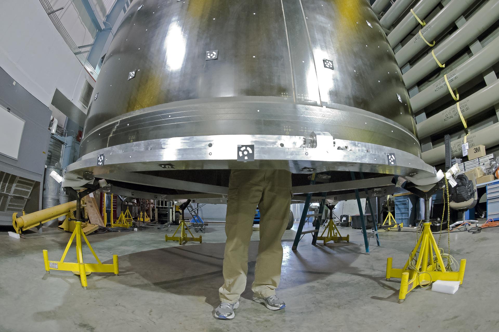 13.1 Foot Diameter Fluted-Core Sandwich Composite Test Article