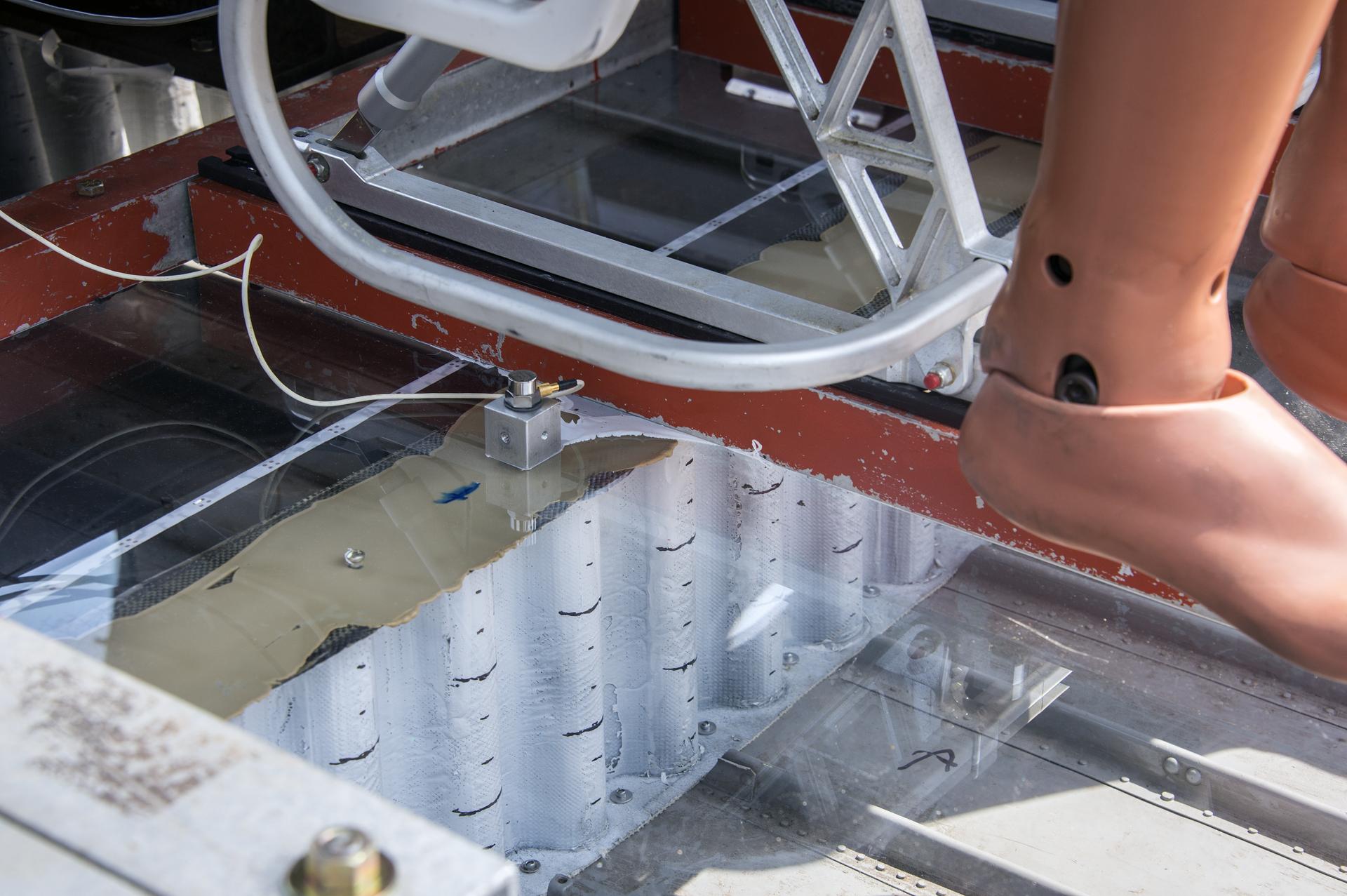 TRACT 2 Frame Drop Test AT NASA Langley Research Center's Landin
