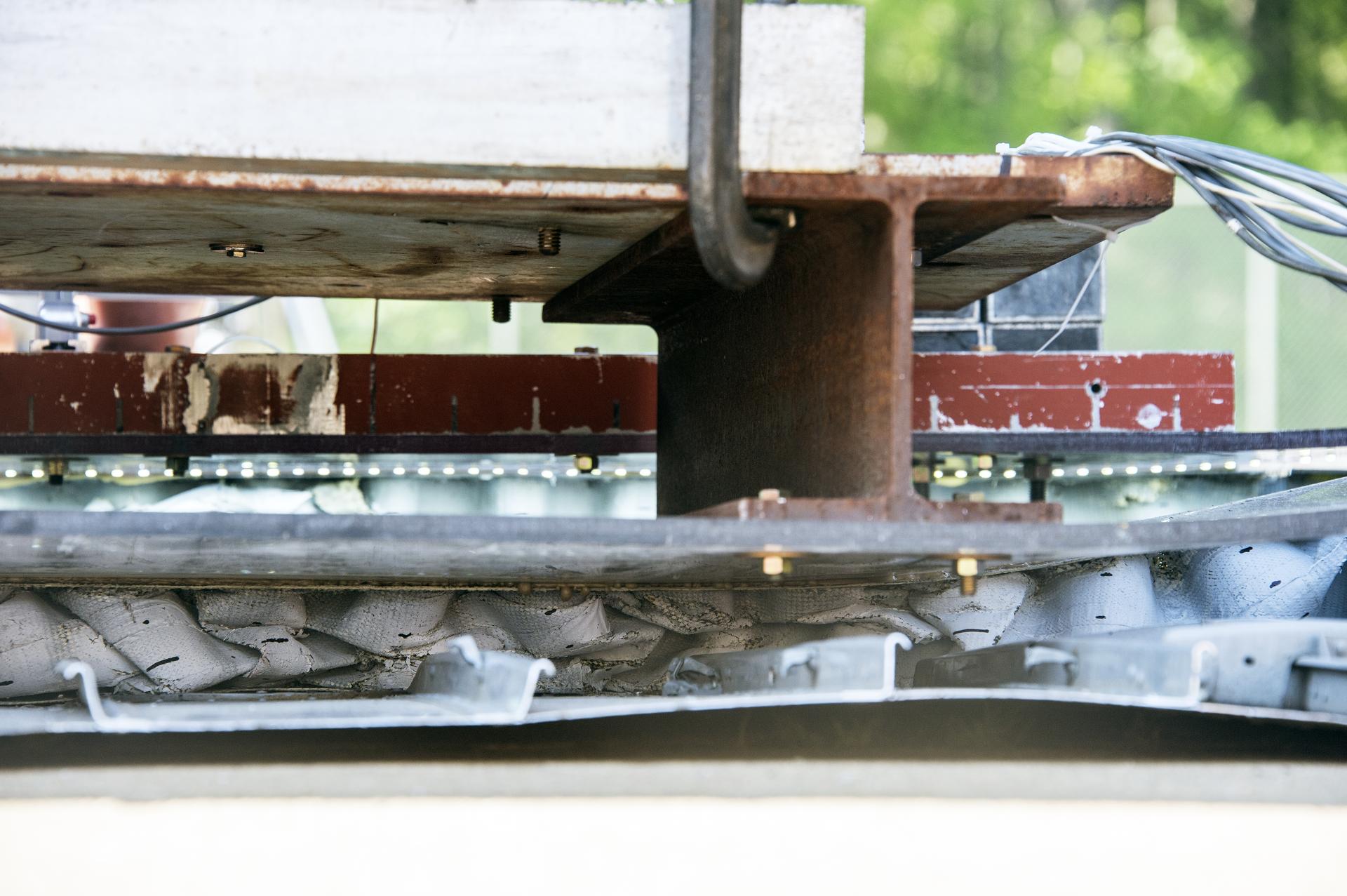 TRACT 2 Frame Drop Test AT NASA Langley Research Center's Landin