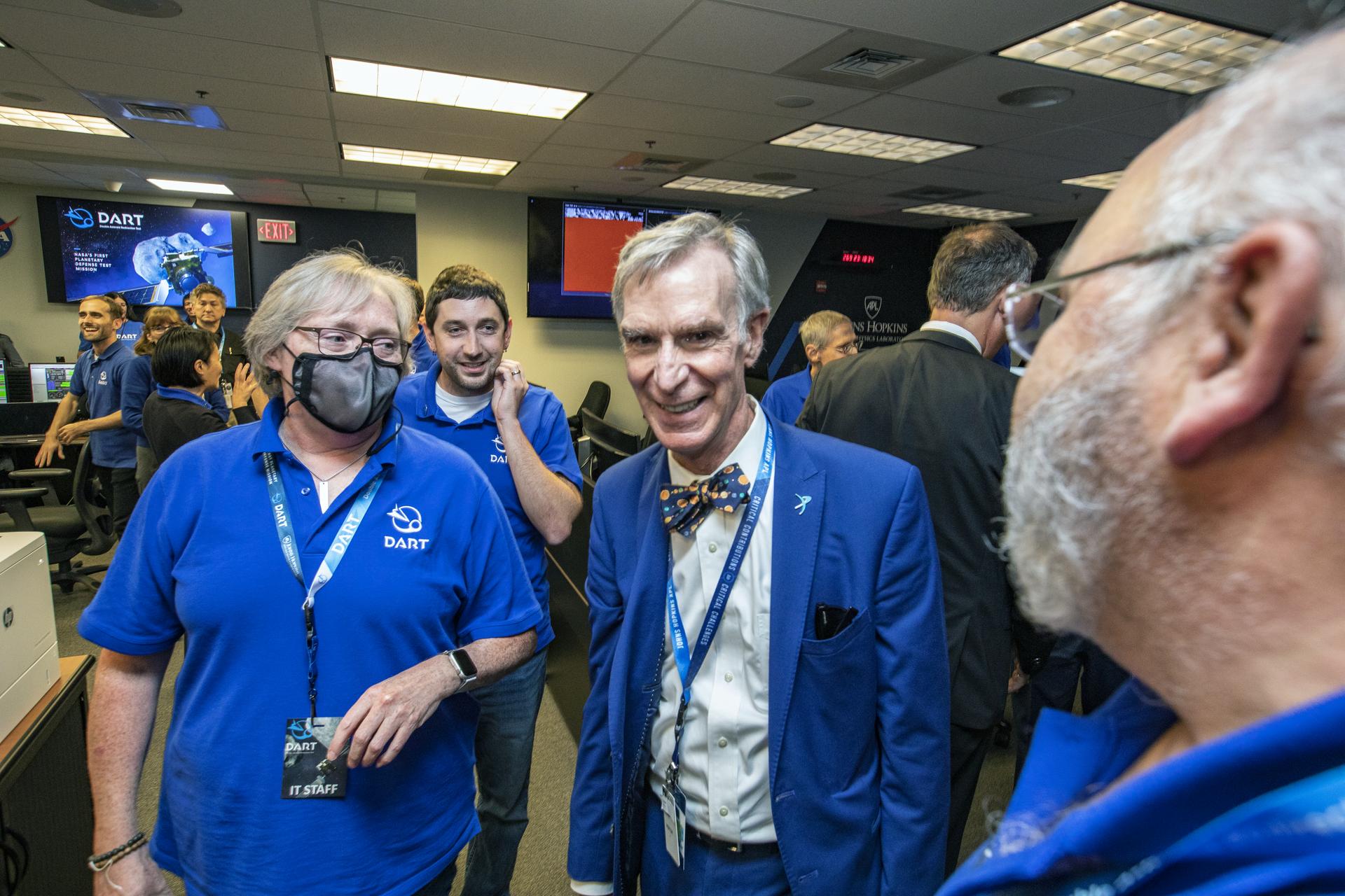 NASA’s Double Asteroid Redirection Test (DART) command team at Johns Hopkins University