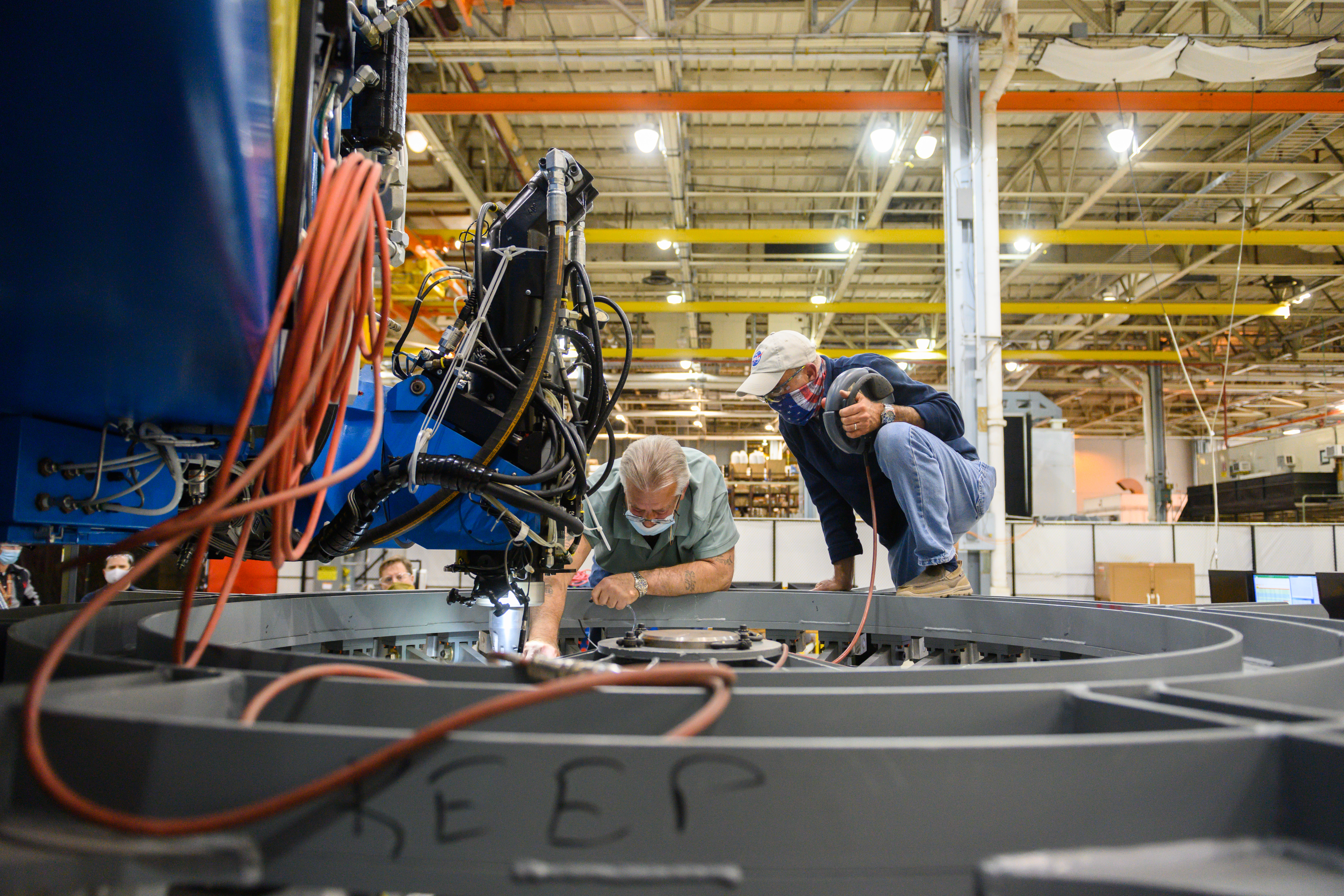 Welding Underway on Orion Spacecraft for NASA’s Artemis III Mission