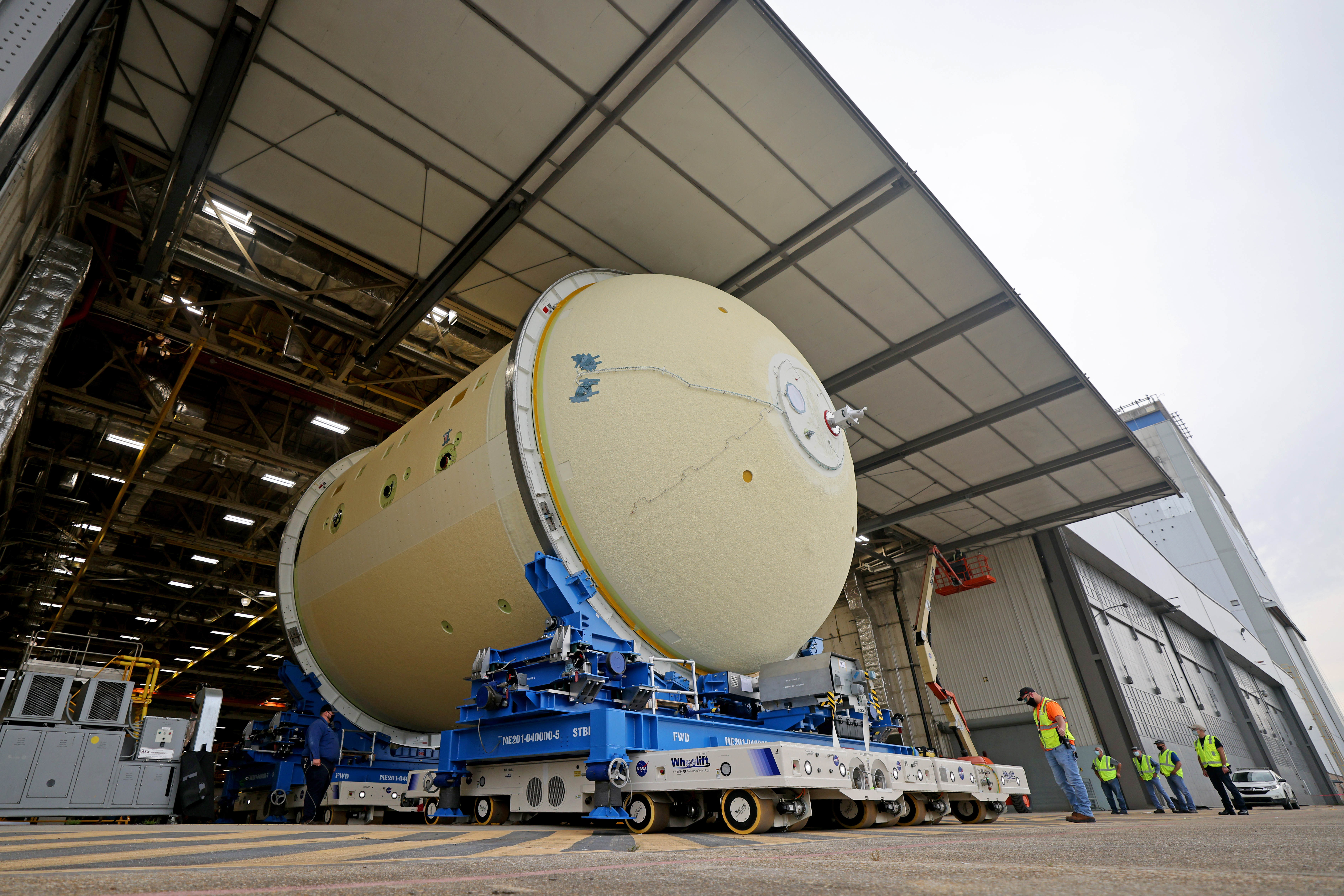 NASA Readies Artemis II with the Core Stage Forward Join