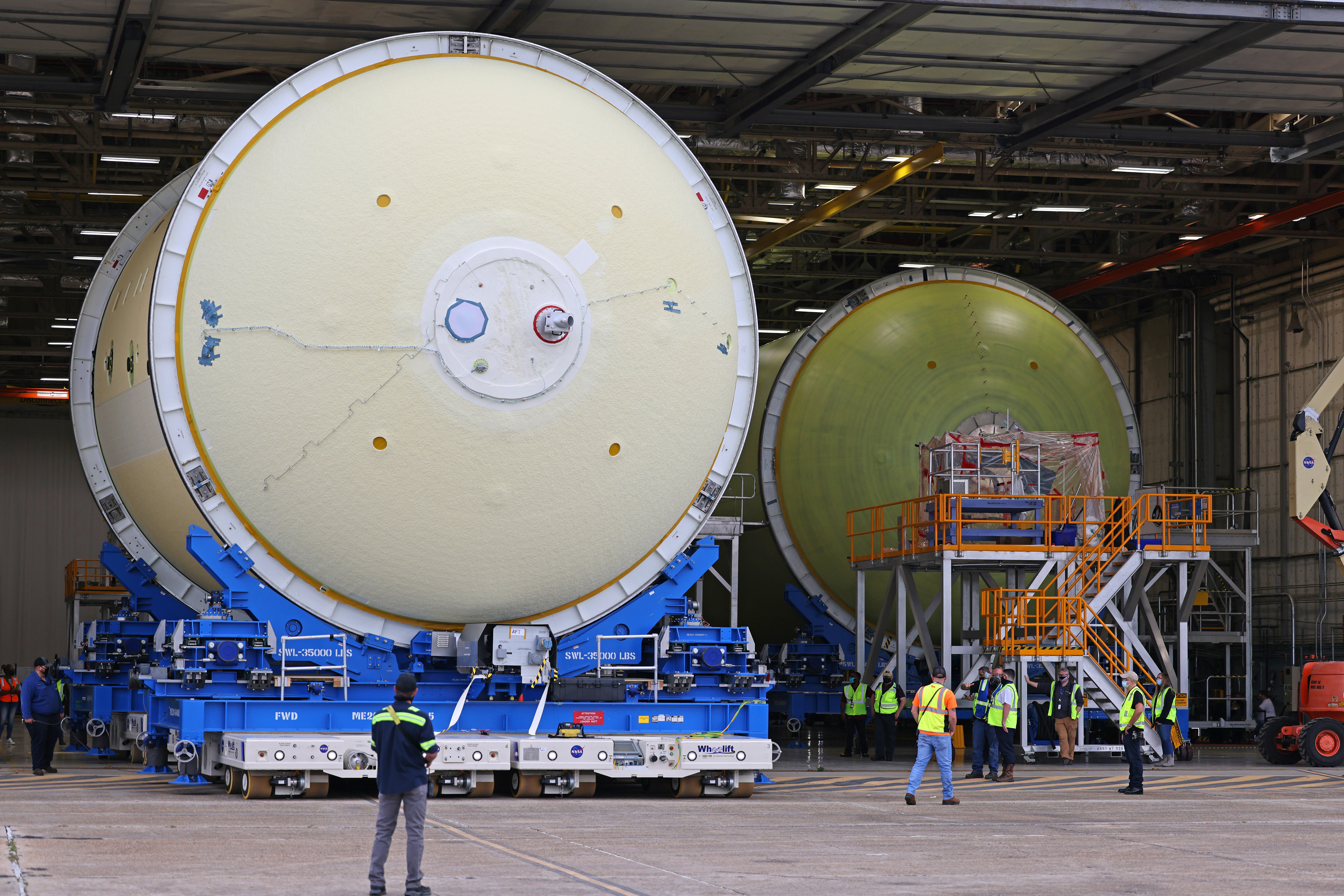 NASA Readies Artemis II with the Core Stage Forward Join