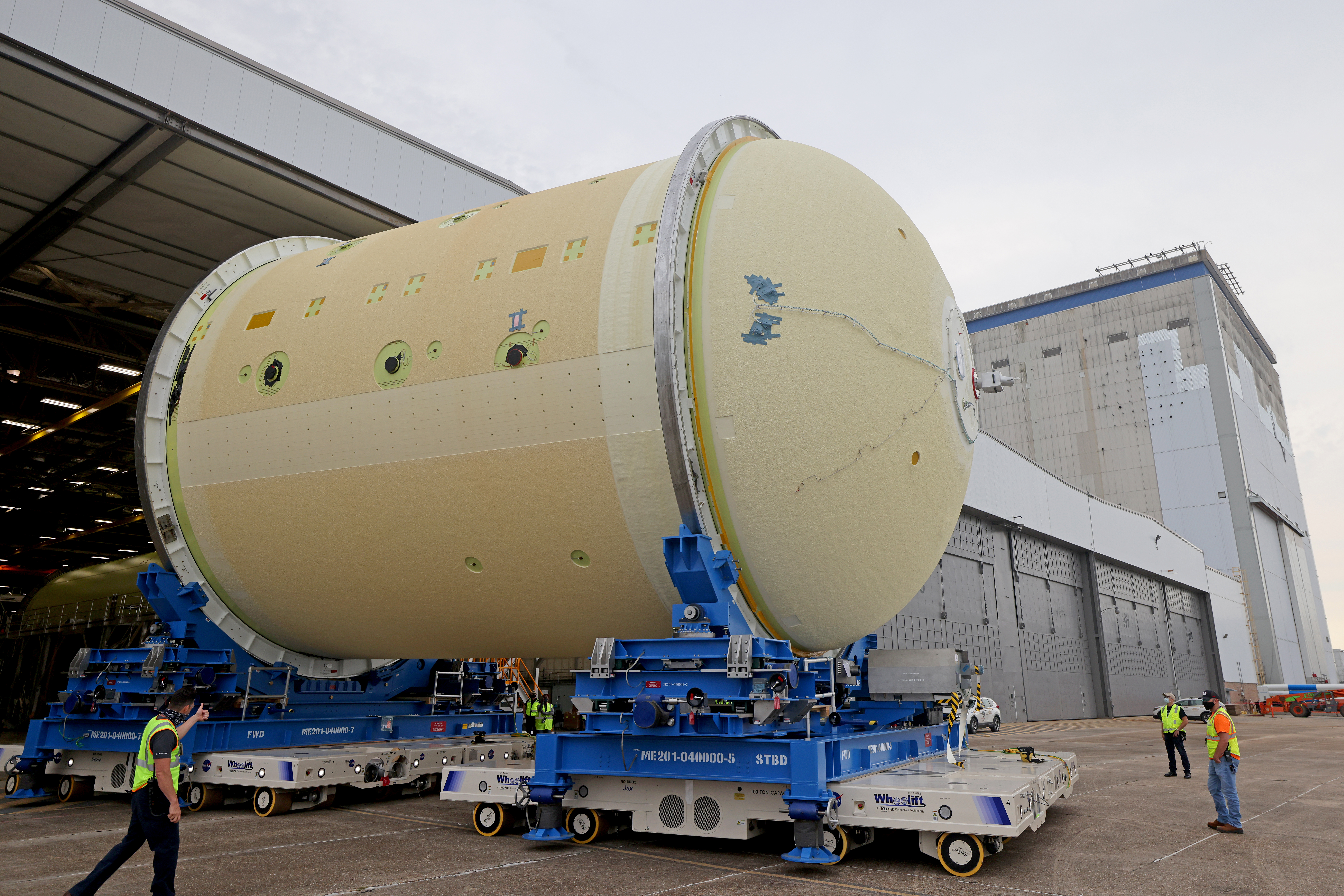 NASA Readies Artemis II with the Core Stage Forward Join