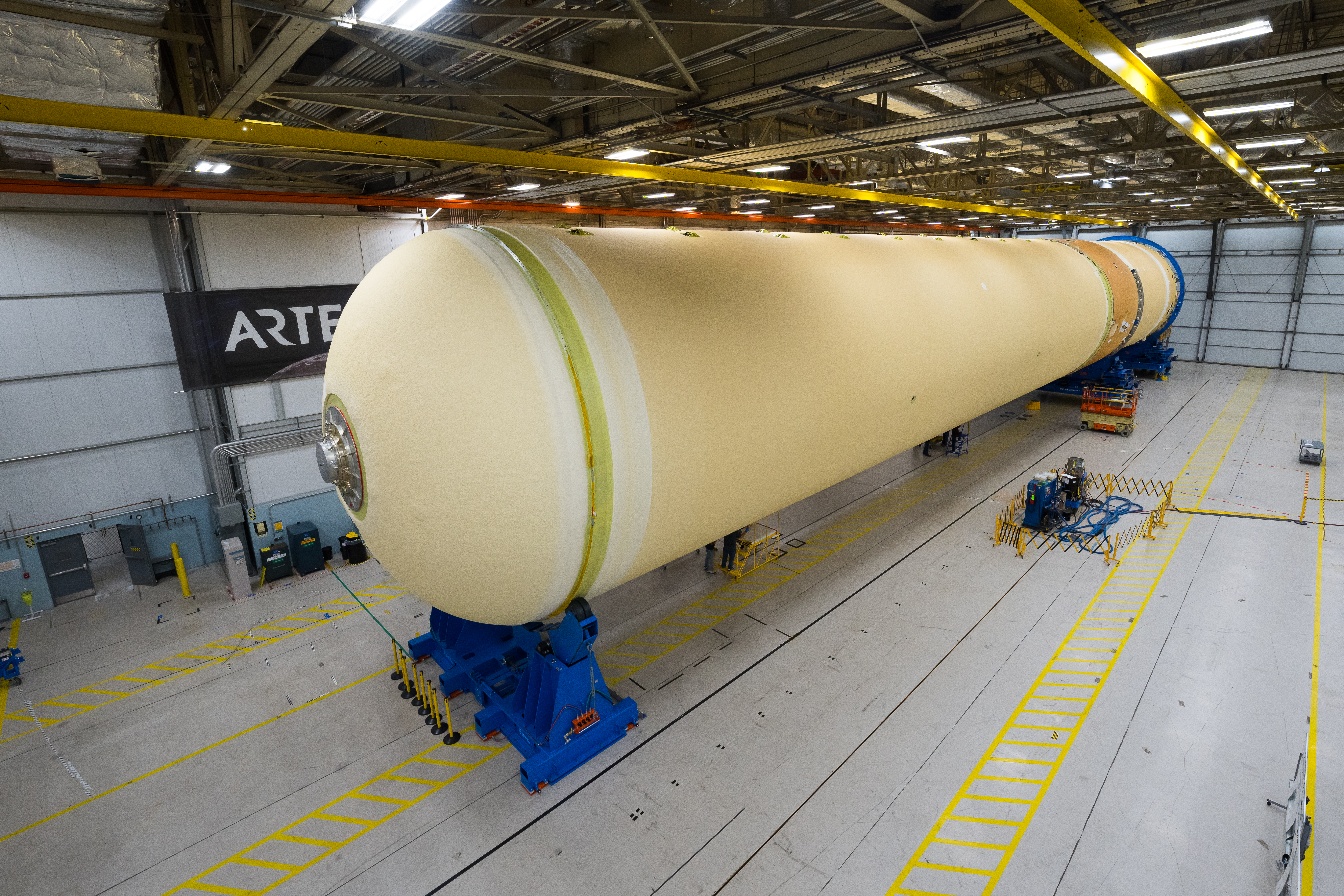 NASA Joins Four Major SLS Rocket Parts to Form Artemis II Core Stage