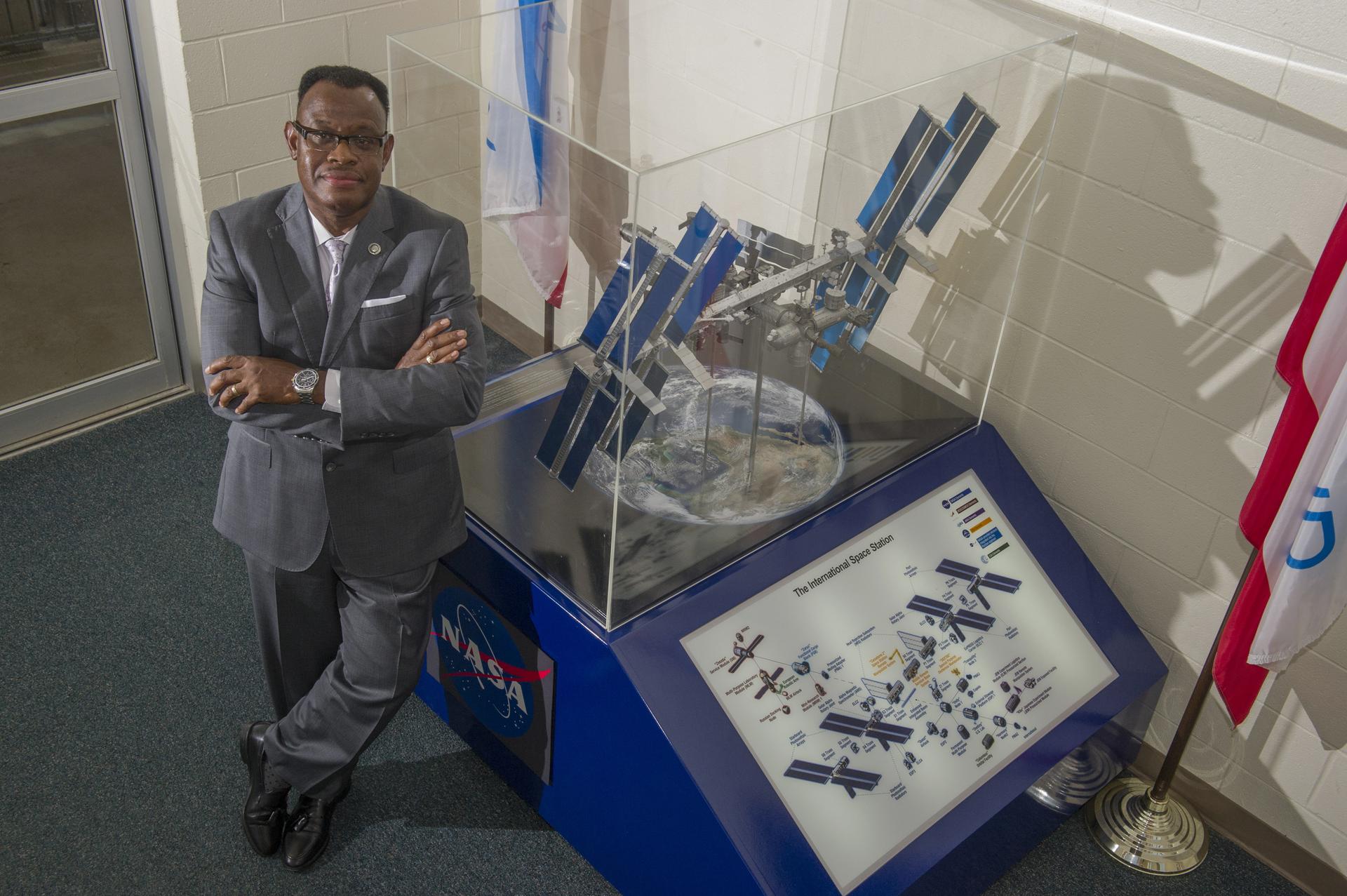 Lewis Wooten in the lobby of 4663