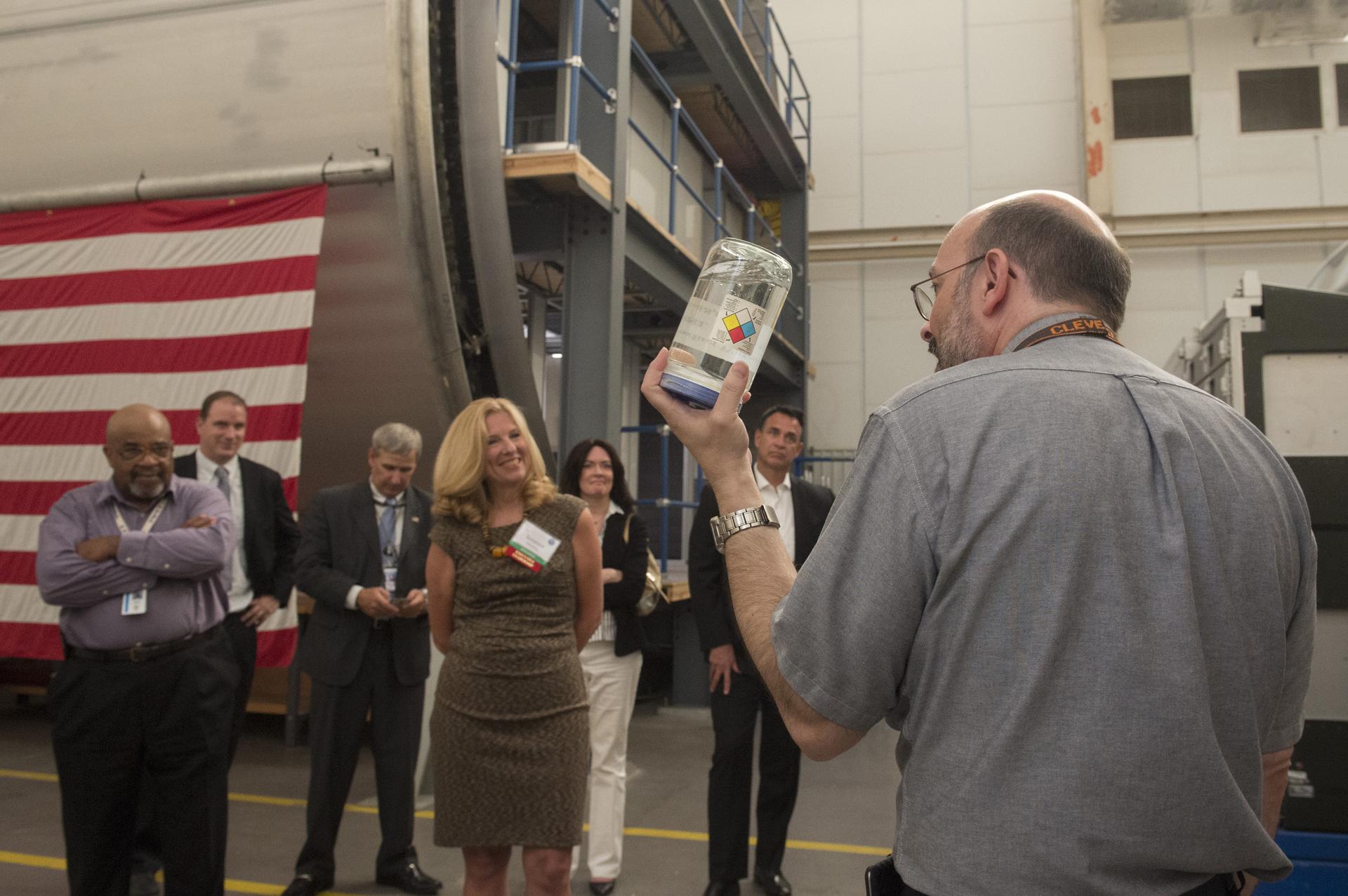 SUZANNE SPAULDING, HOMELAND SECURITY UNDERSECRETARY, RECEIVES EC