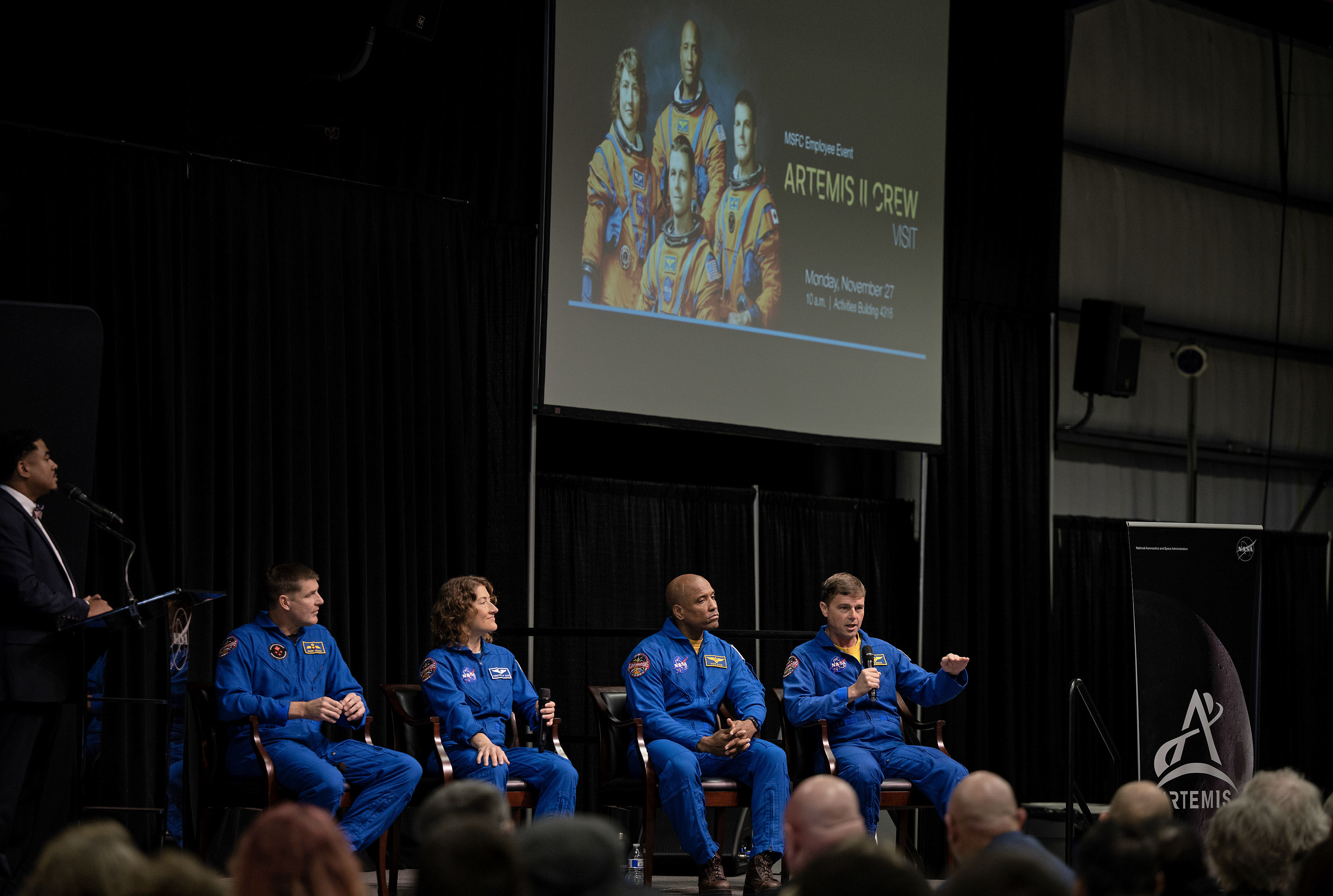 ARTEMIS II CREW VISIT