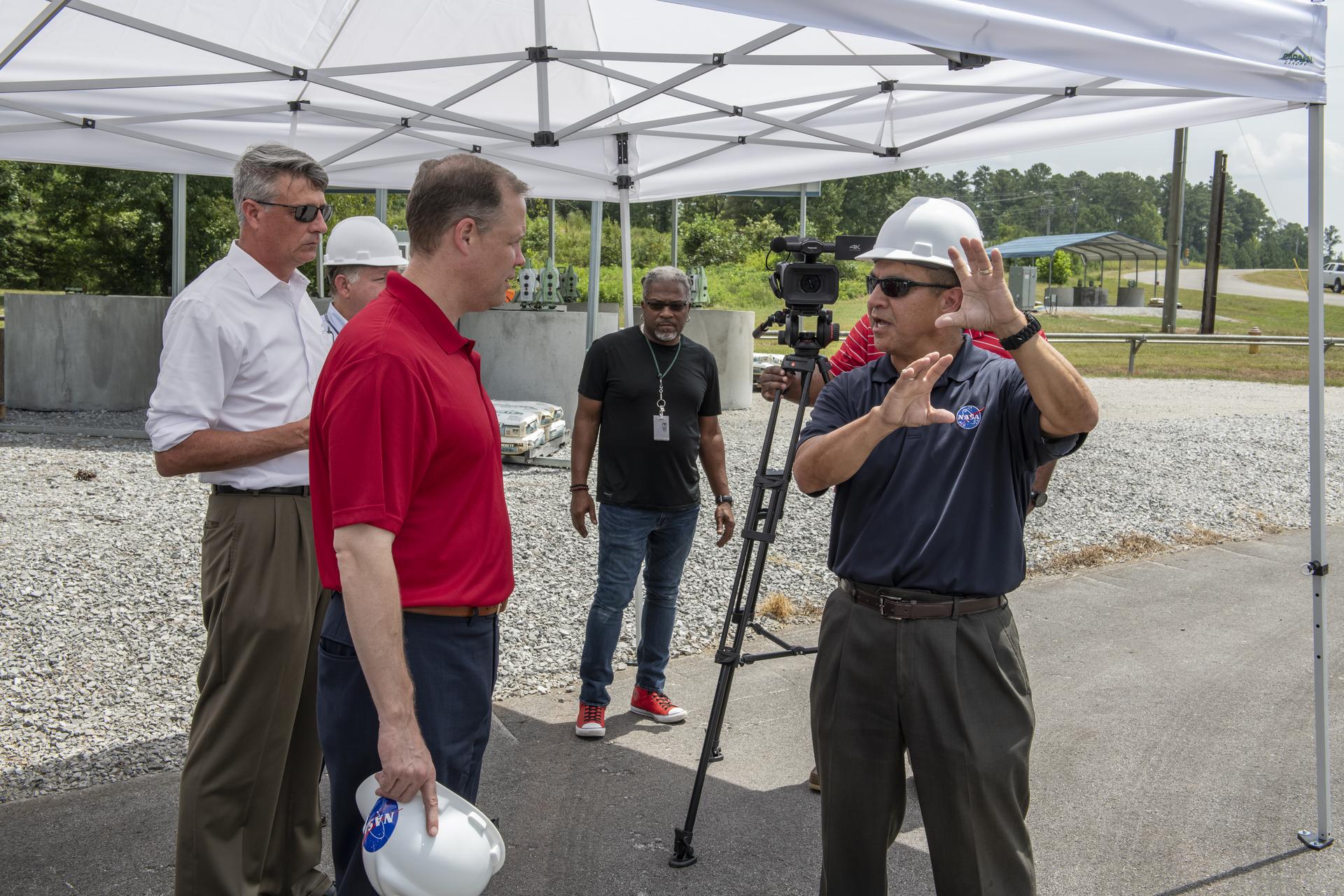 NASA Administrator Jim Bridenstine visits Marshall Space Flight