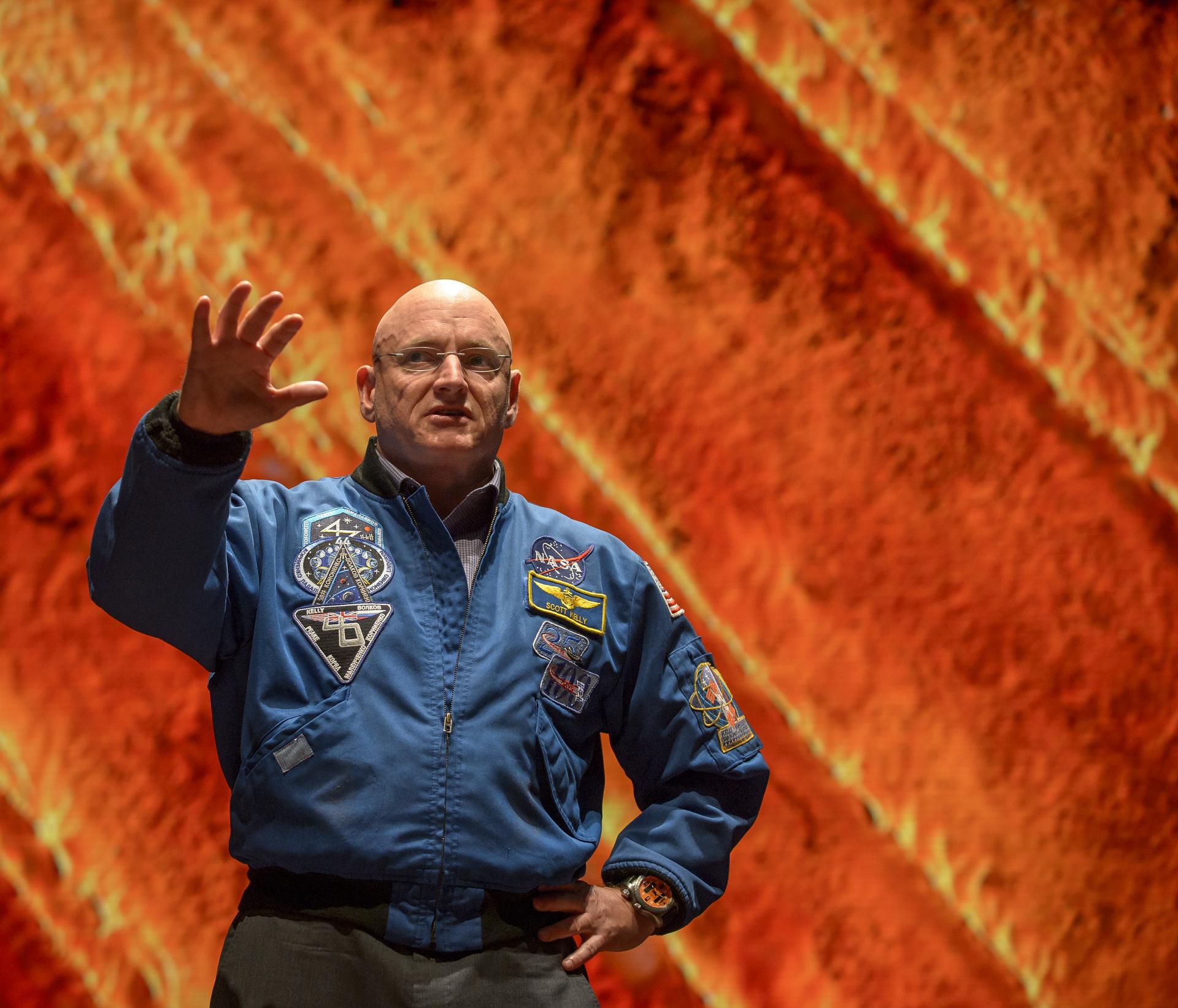 Scott Kelly Post-Flight Visit to Washington