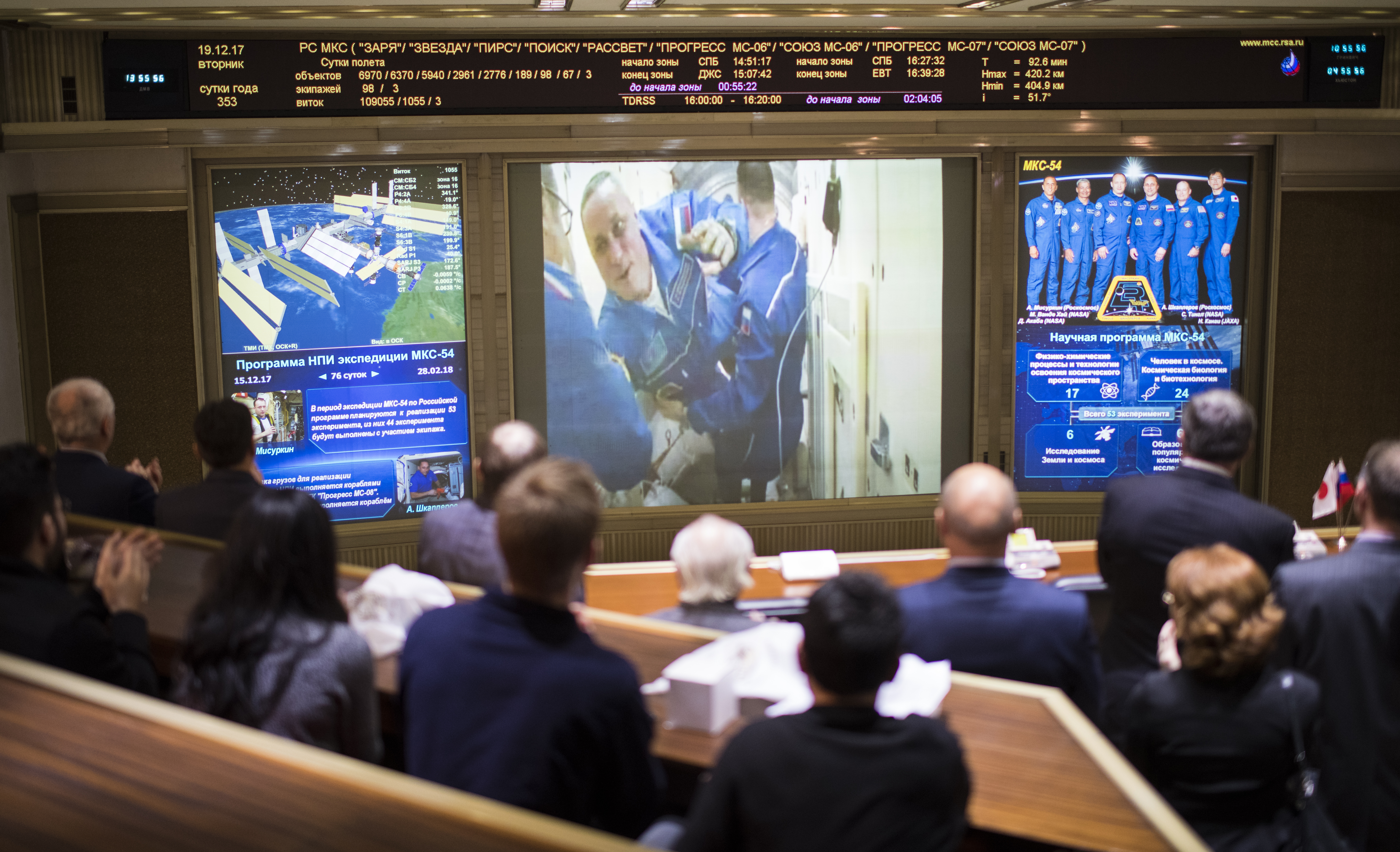 Expedition 54 Soyuz Docking