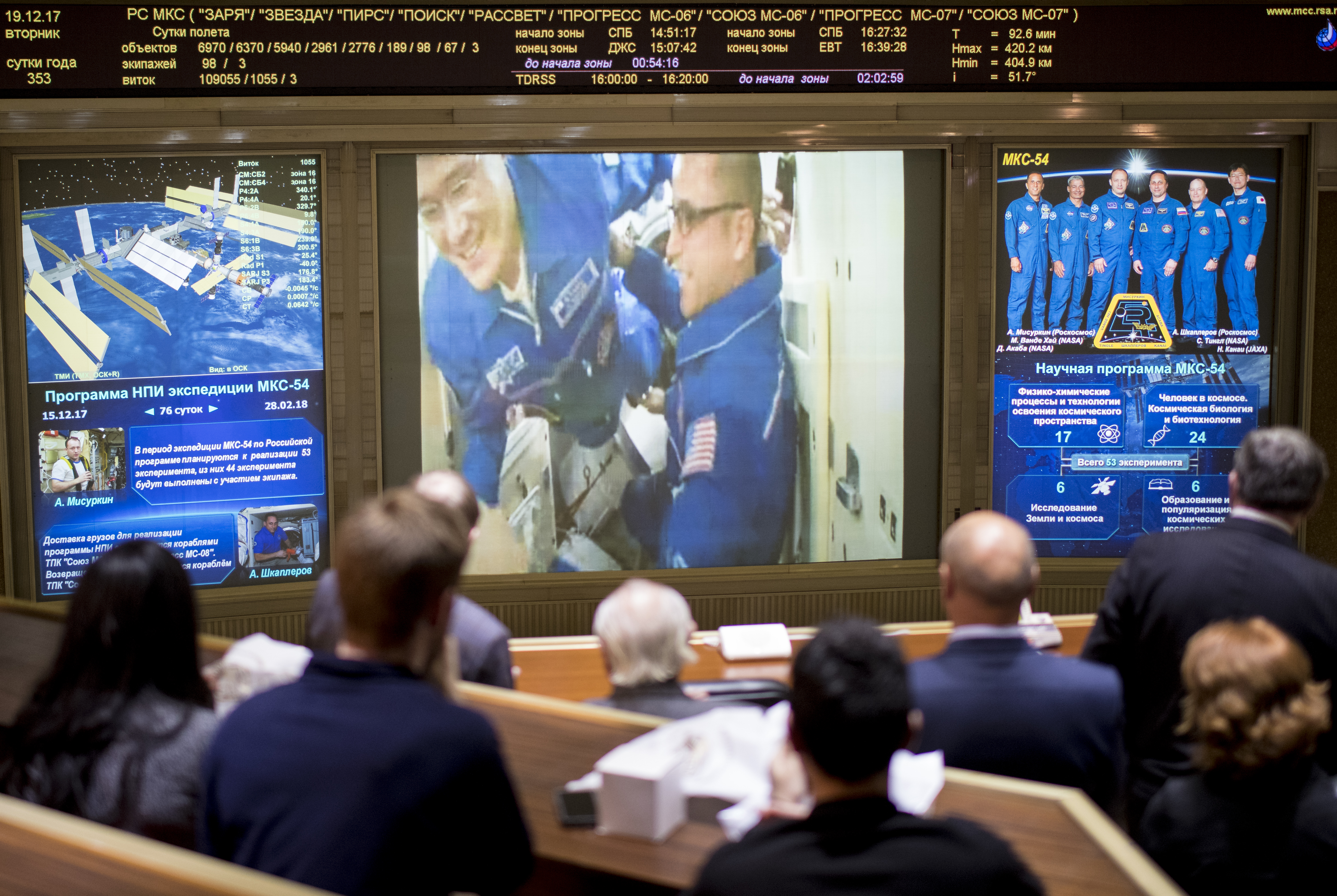 Expedition 54 Soyuz Docking