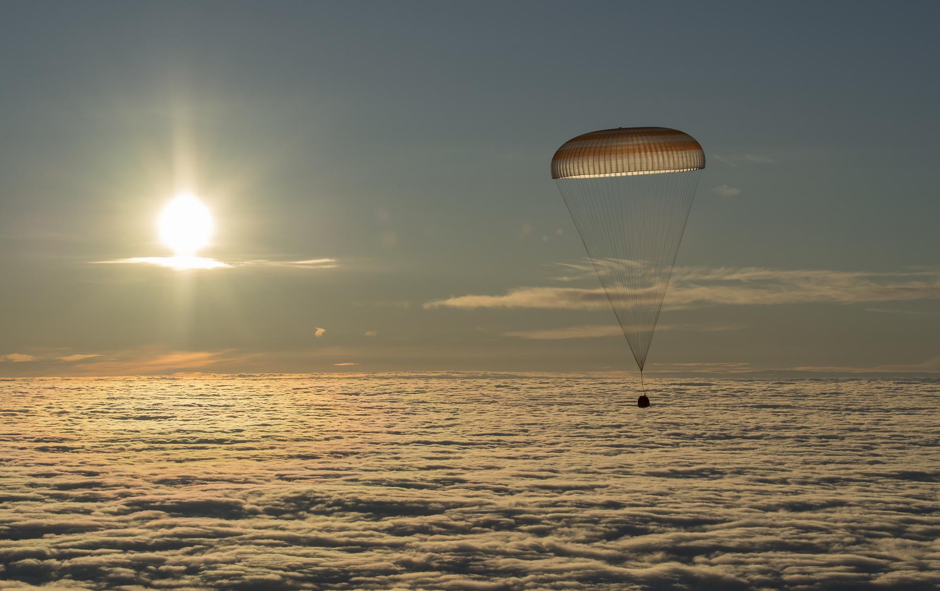Expedition 54 Soyuz MS-06 Landing