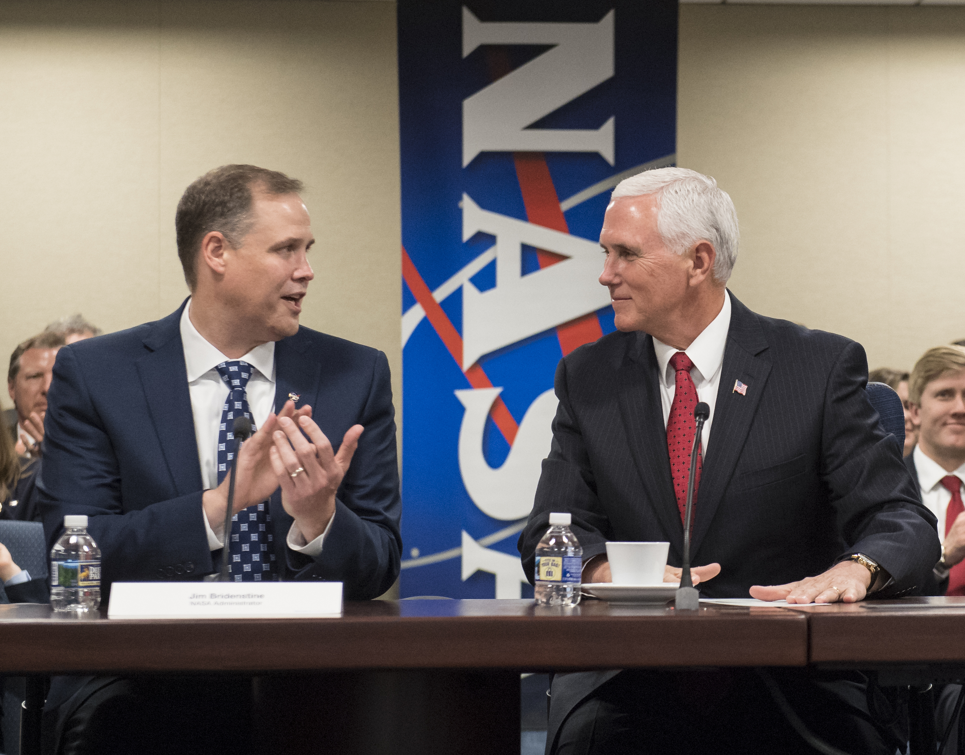 Vice President Meets with NASA Leadership