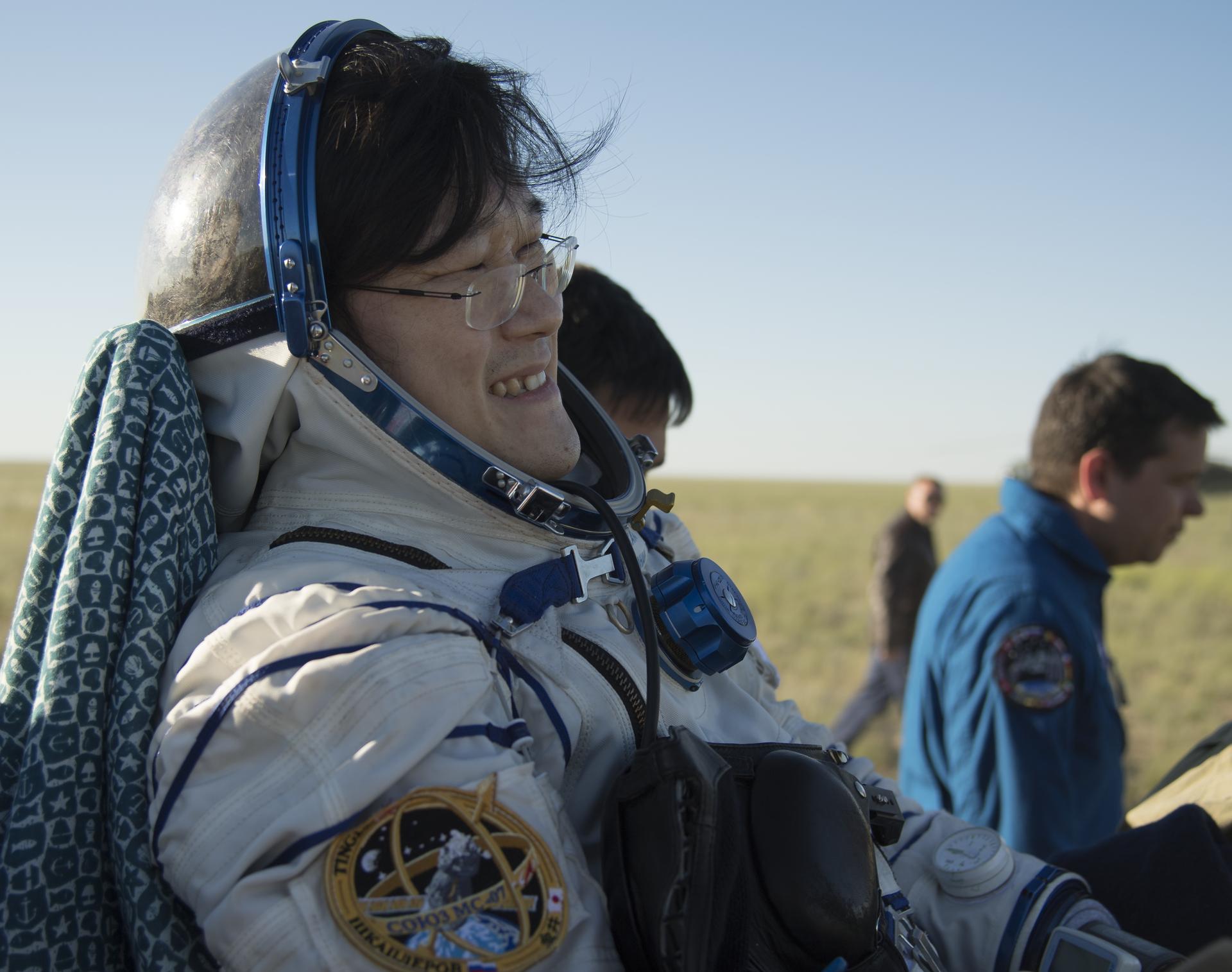 Expedition 55 Soyuz MS-07 Landing