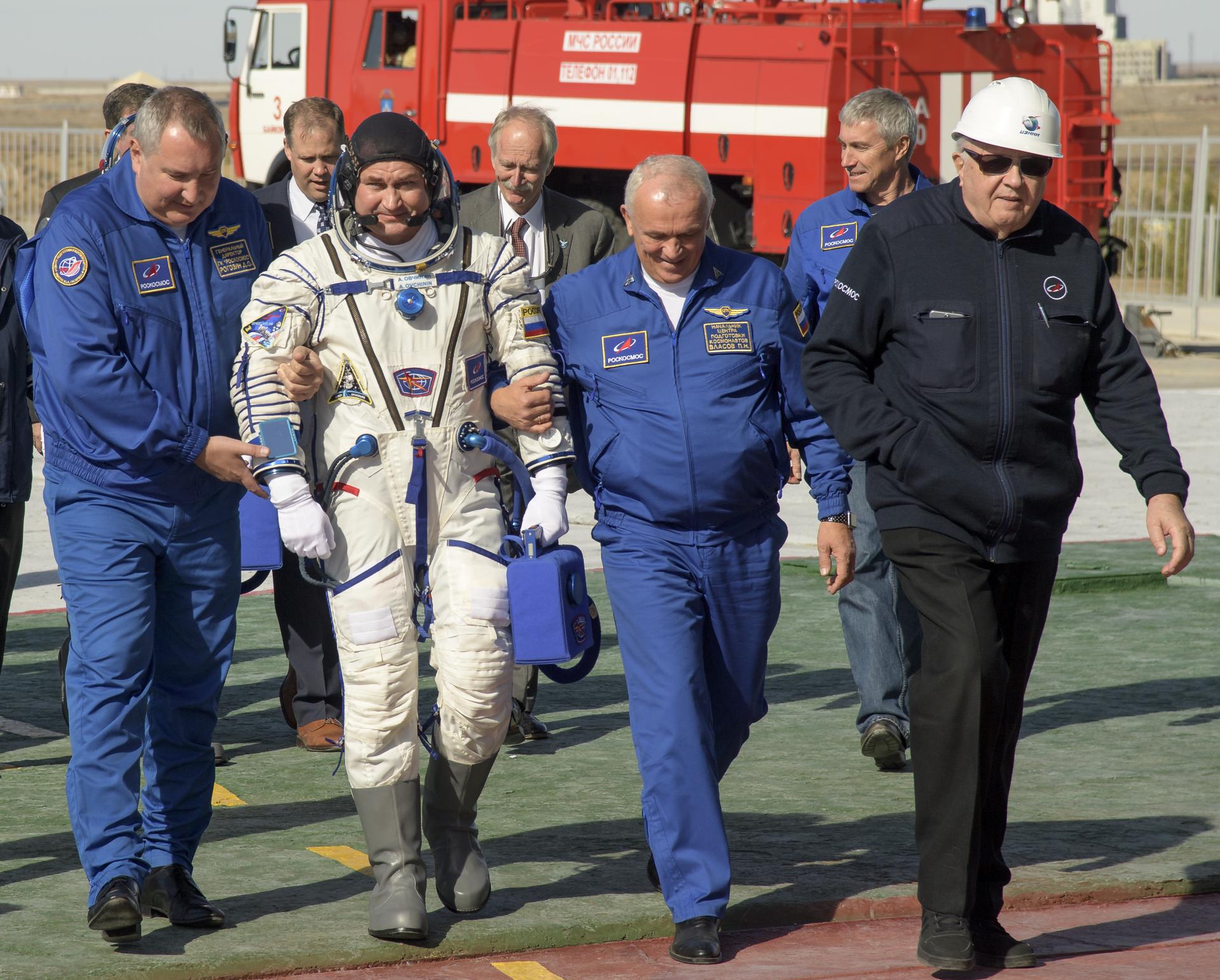 Expedition 57 Crew Farewell