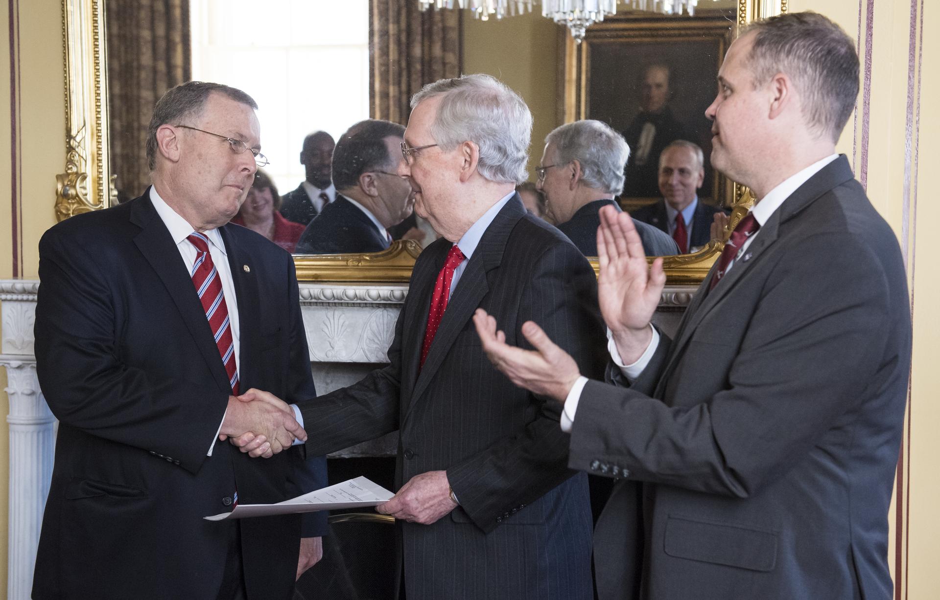 Morhard Sworn In As NASA Deputy Administrator