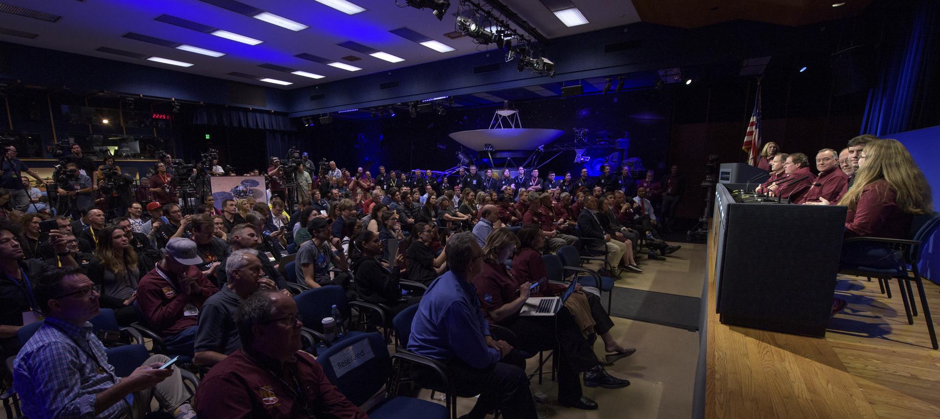 Mars InSight Post Landing Press Conference