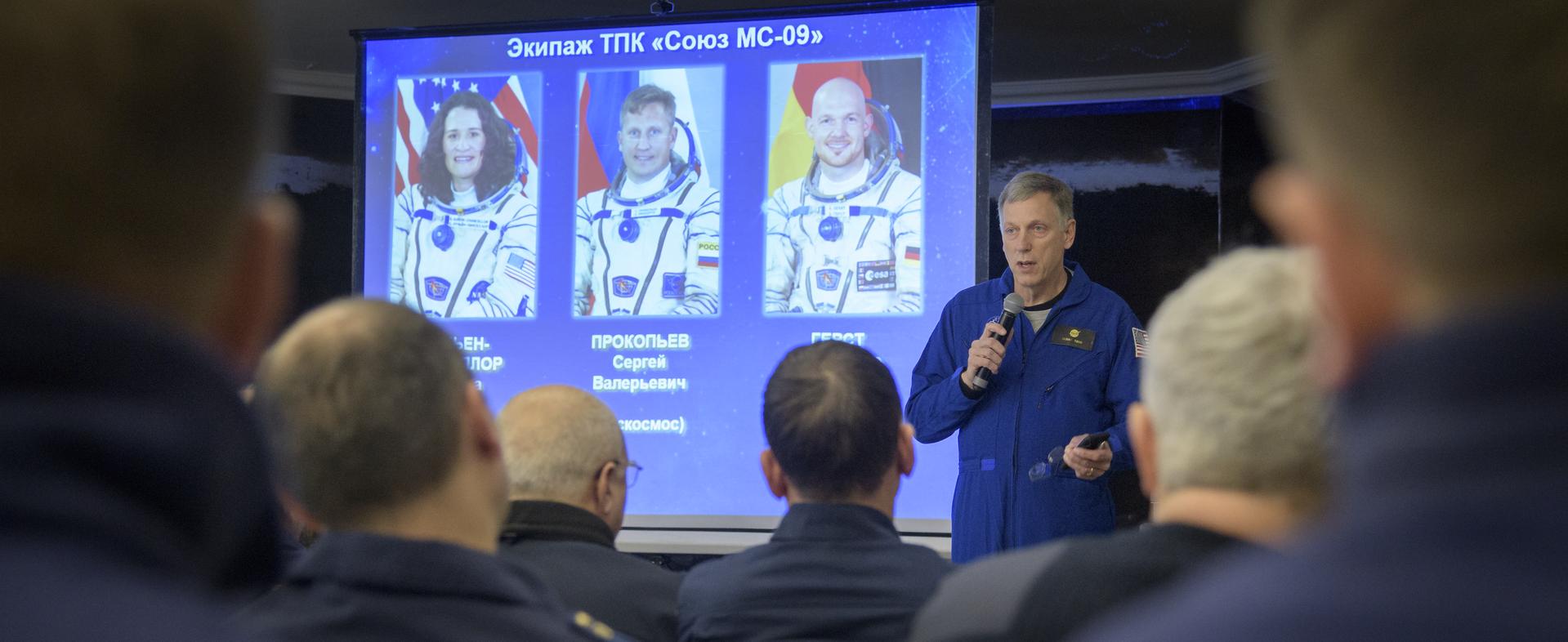 Expedition 57 Landing Preparations