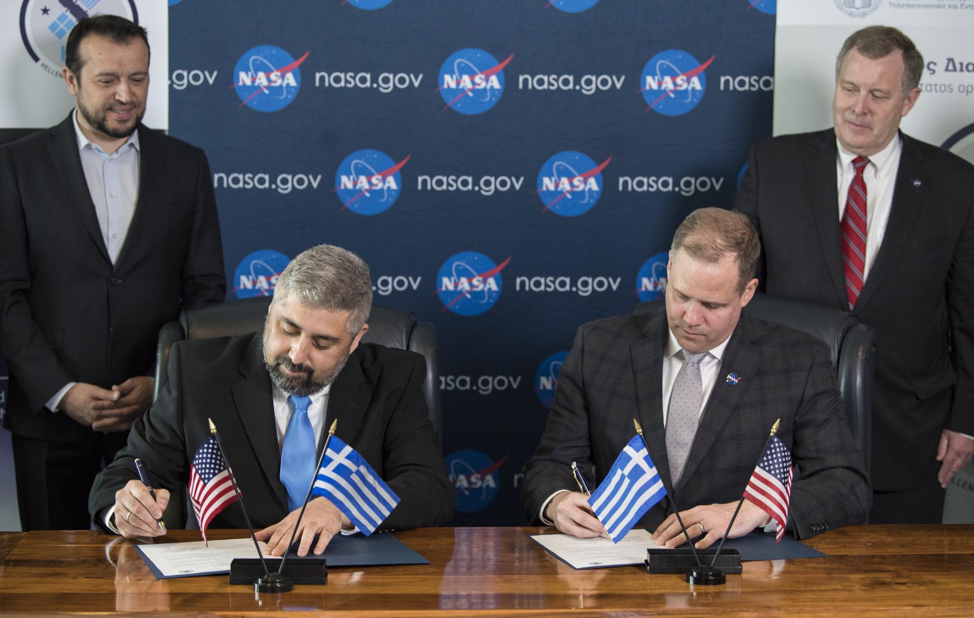 Space Symposium - Joint Signing Agreement with HSA