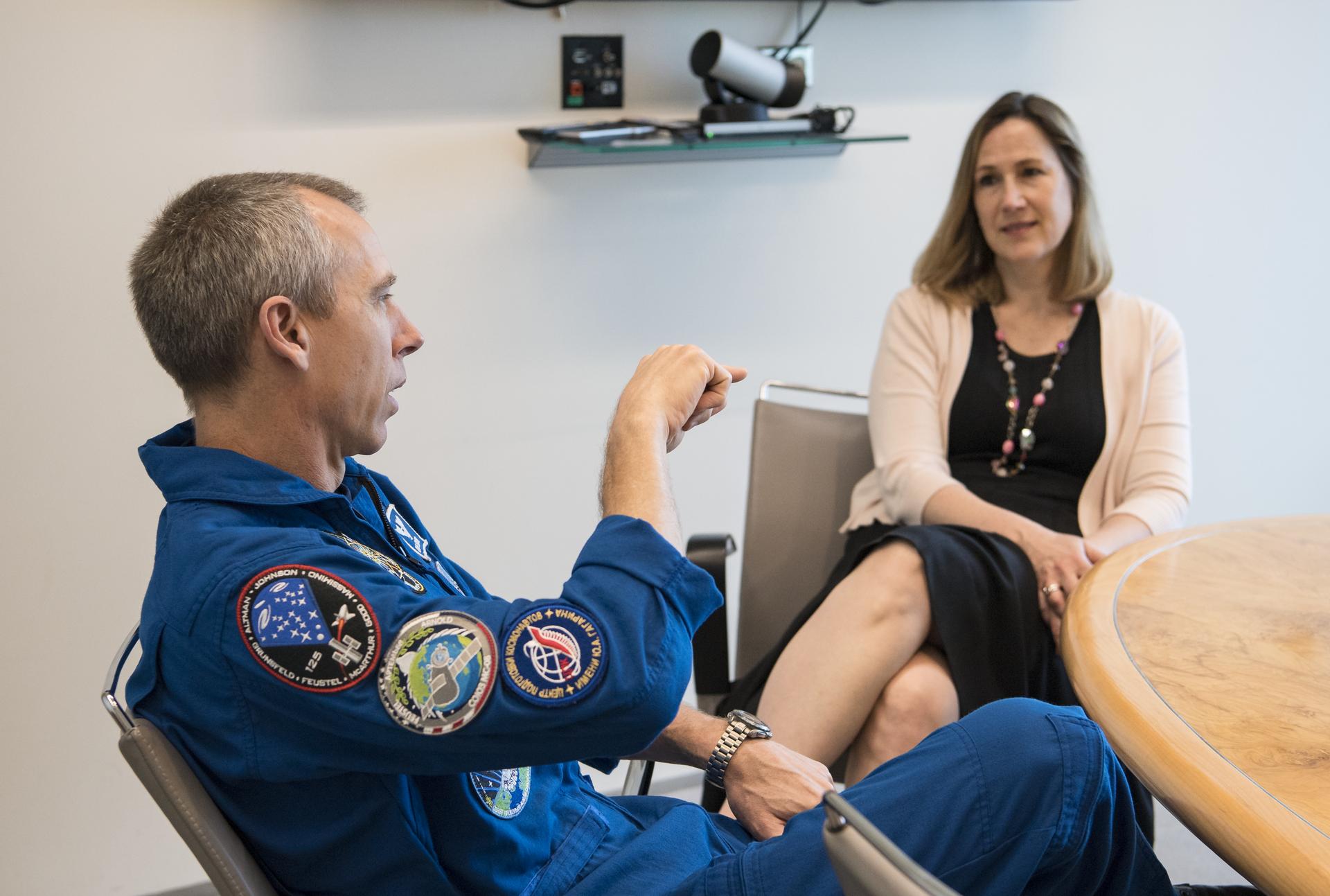 Astronaut Drew Feustel Visits Canadian Embassy