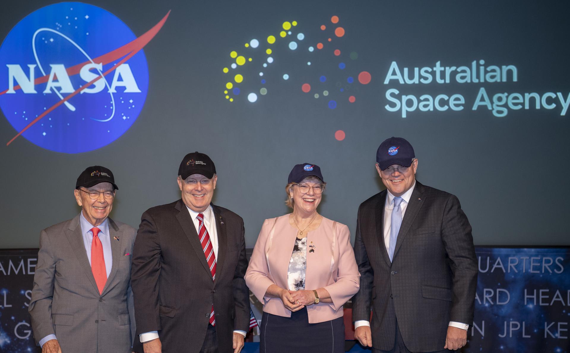 Letter of Intent Signing Between NASA and the Australian Space A