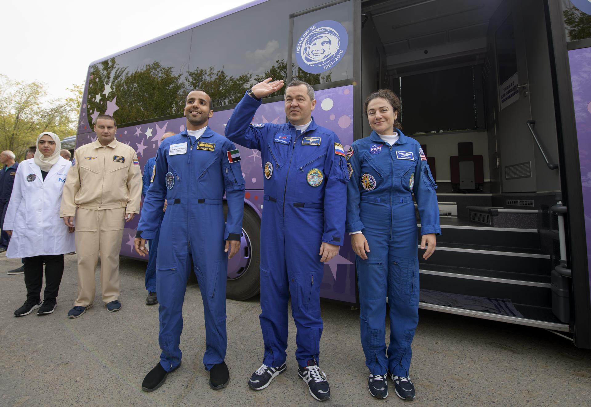 Expedition 61 Cosmonaut Hotel Departure